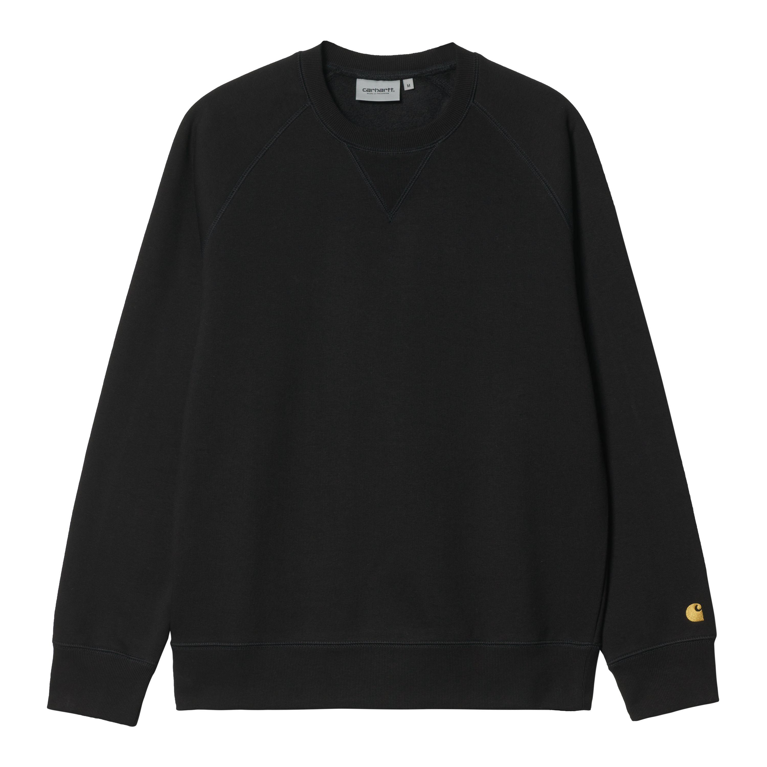 Carhartt WIP Chase Sweatshirt in Black