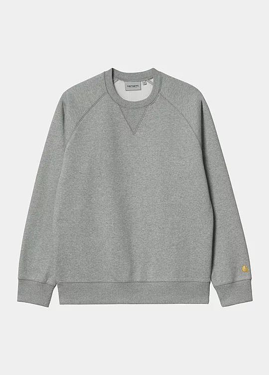 Carhartt WIP Chase Sweat in Grigio