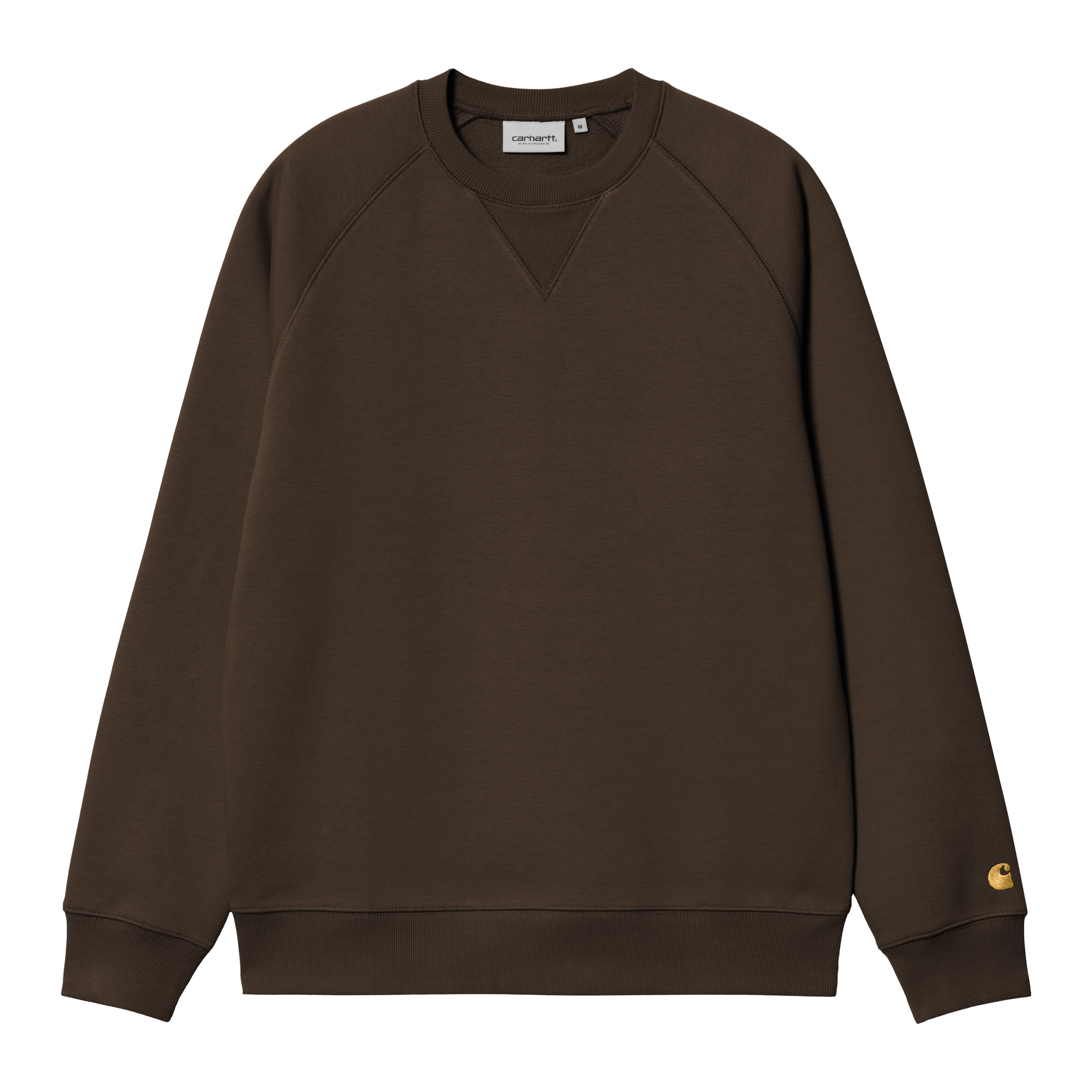 Carhartt WIP Chase Sweatshirt, Tobacco / Gold | Official Online Store