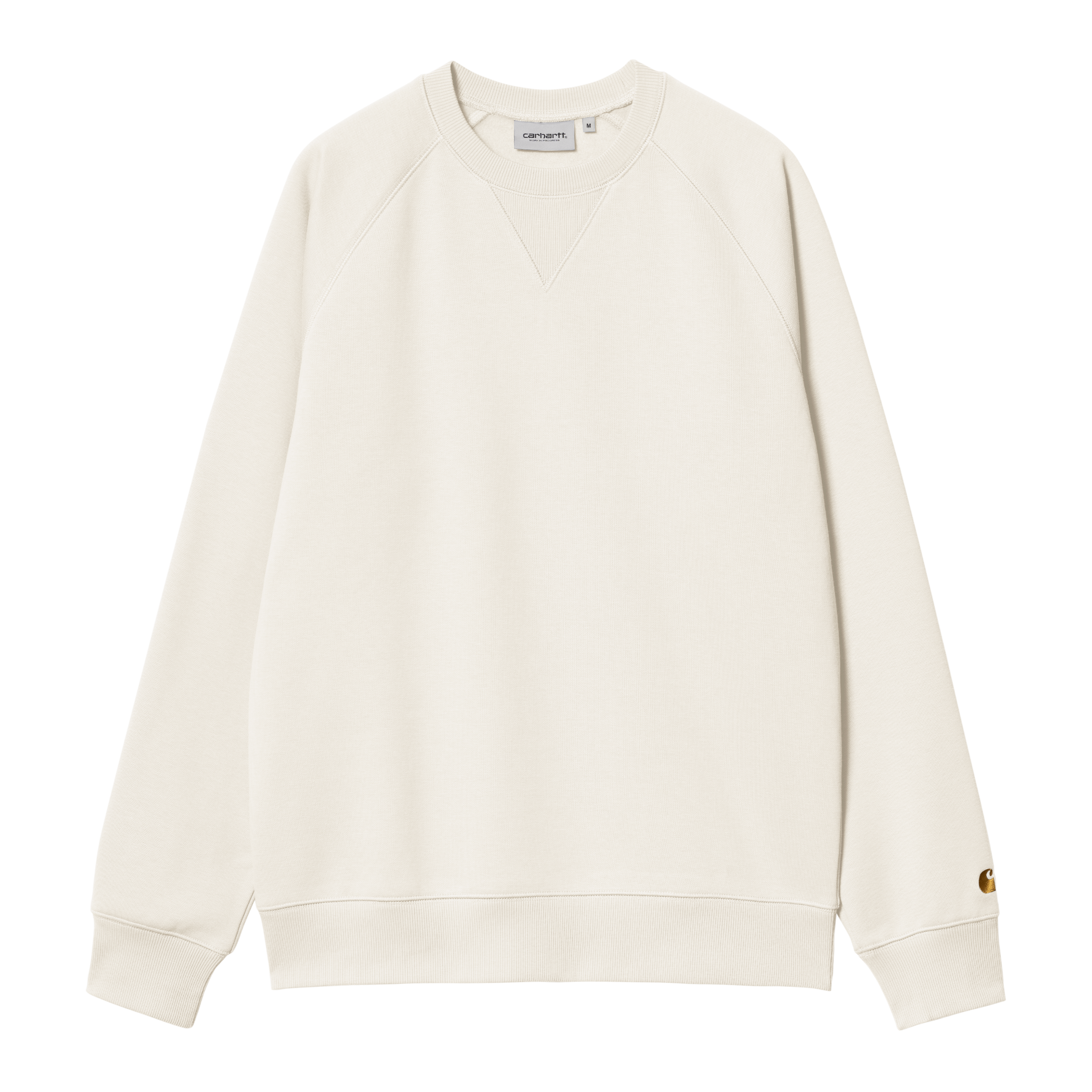 Carhartt WIP Chase Sweatshirt in White