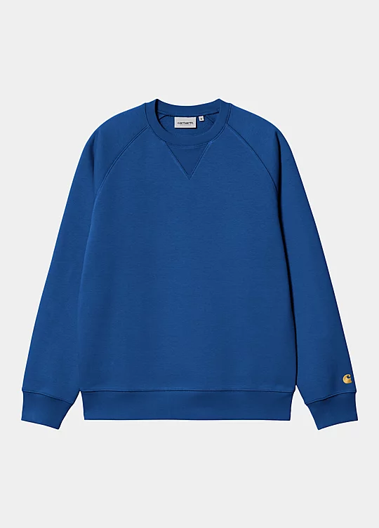 Carhartt WIP Chase Sweat in Blue