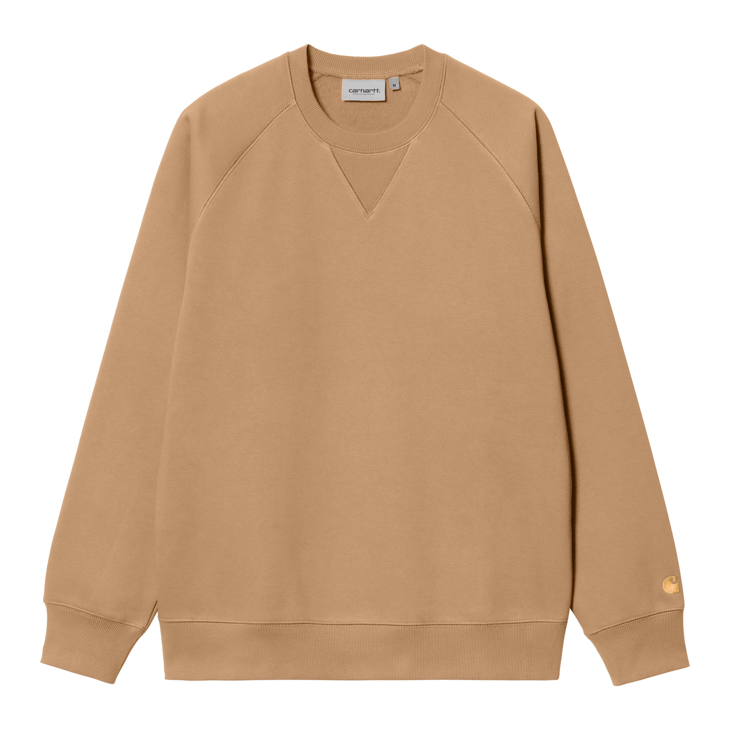 Carhartt WIP Chase Sweatshirt Peanut Gold Official Online Store