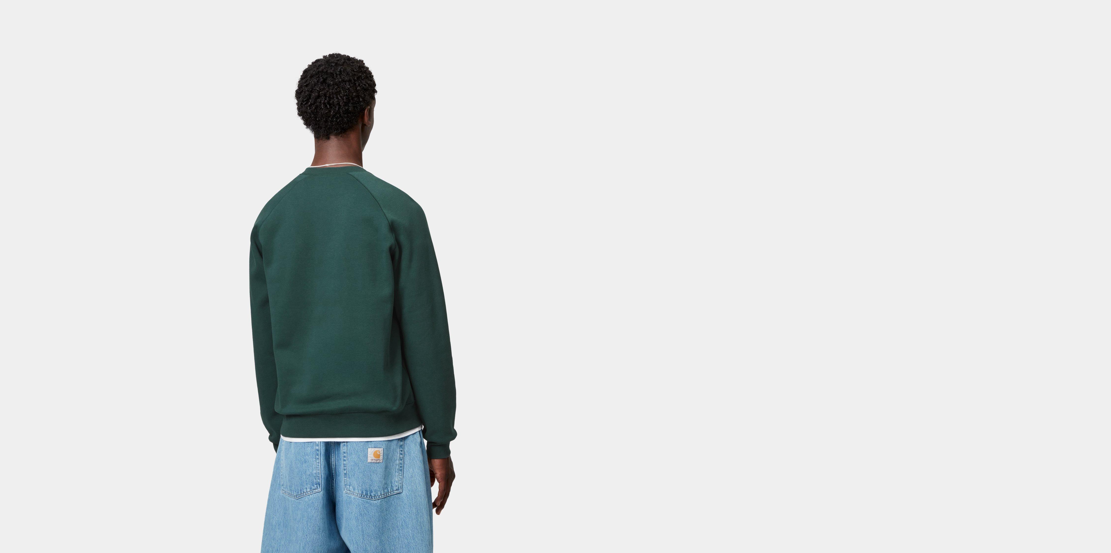 Carhartt WIP Chase Sweatshirt in Grün