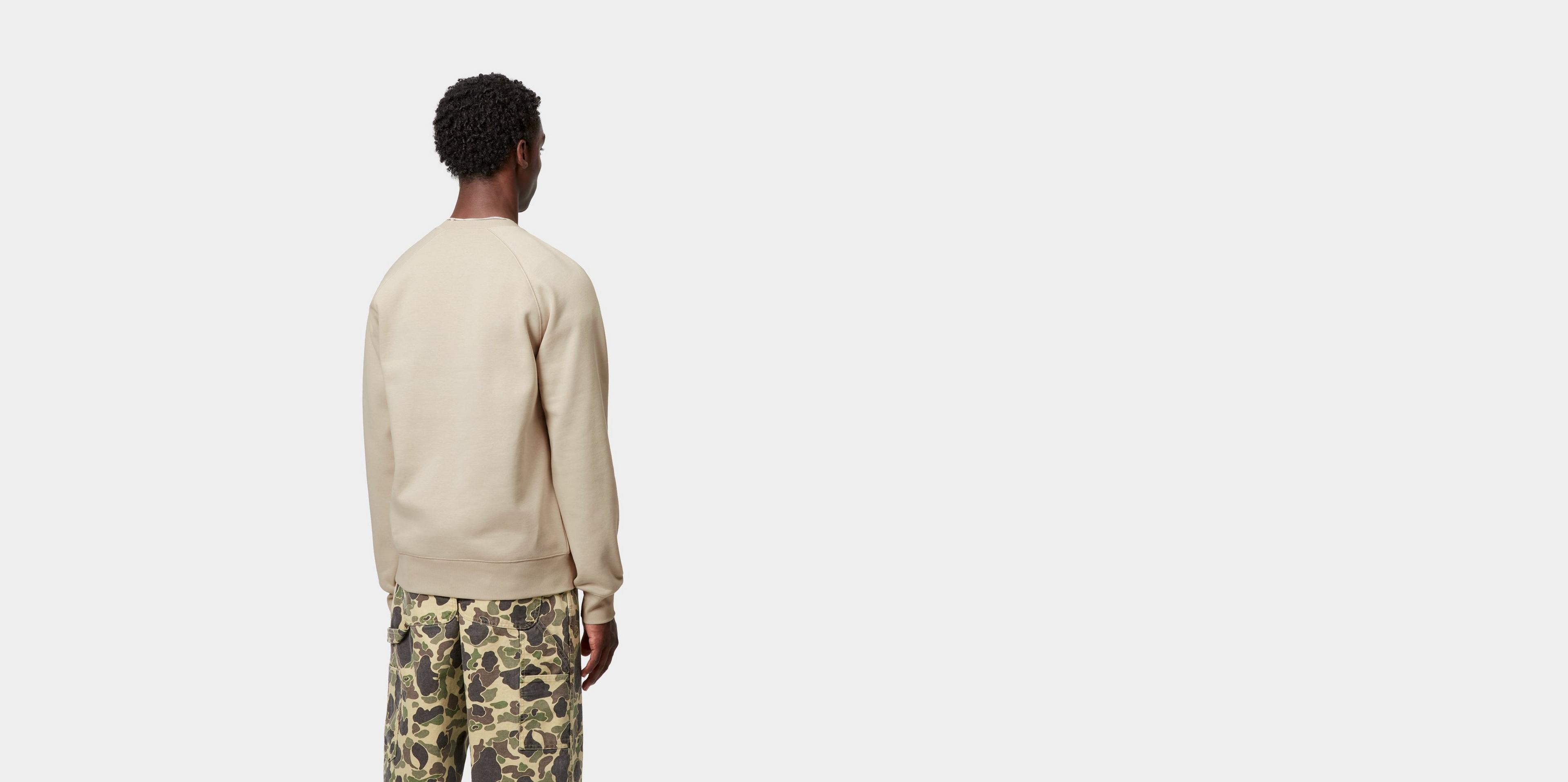 Carhartt Chasy Sweatshirt Carhartt WIP Chase Sweatshirt Agave  -I026383_1GU_XX