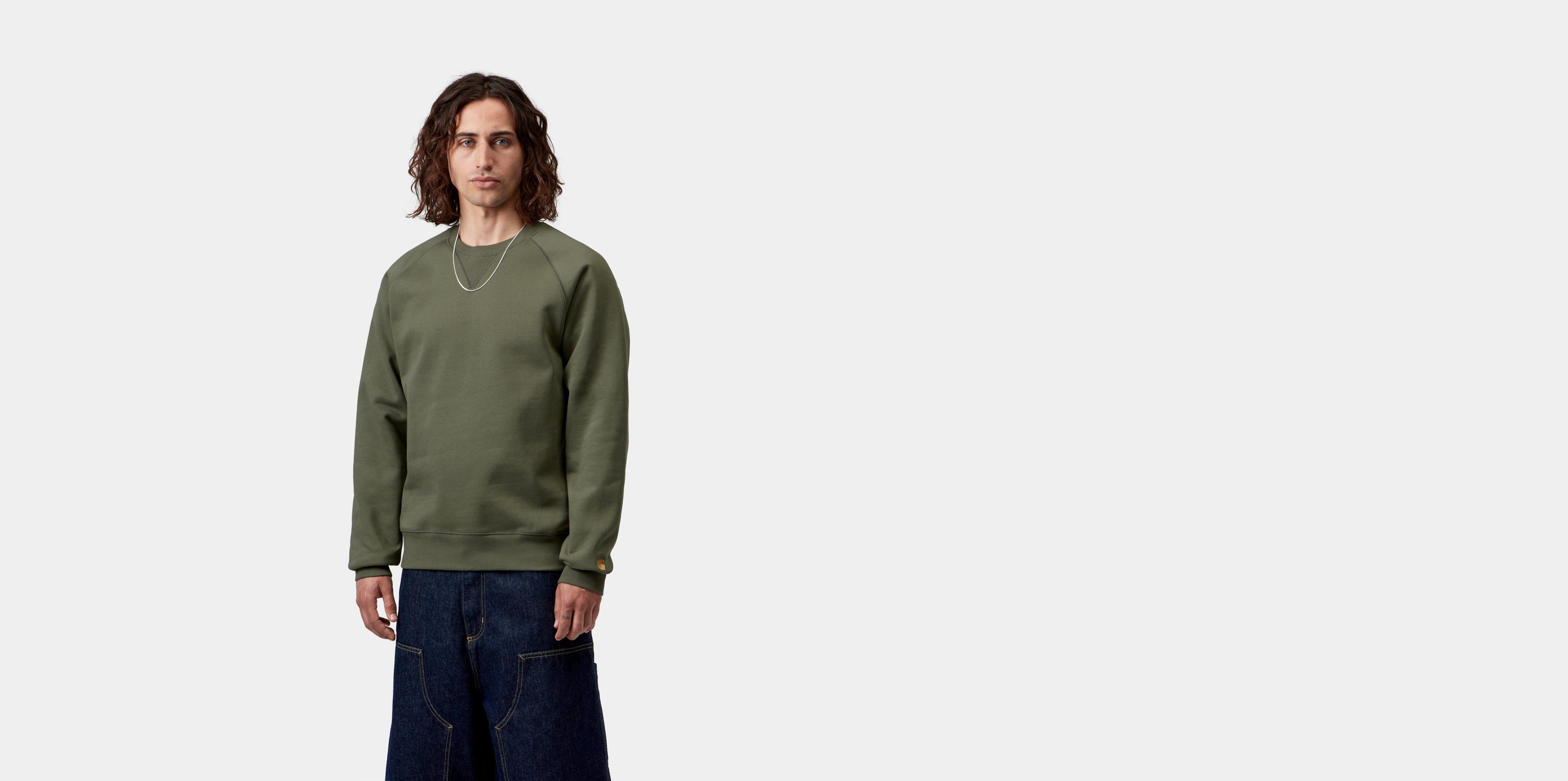 Carhartt WIP Chase Sweatshirt Leaf / Gold | green | M | Men
