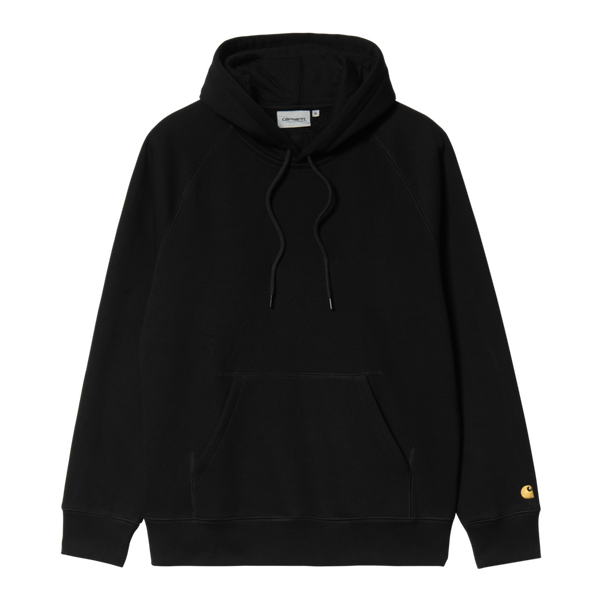 Hooded Chase Sweatshirt Black / Gold