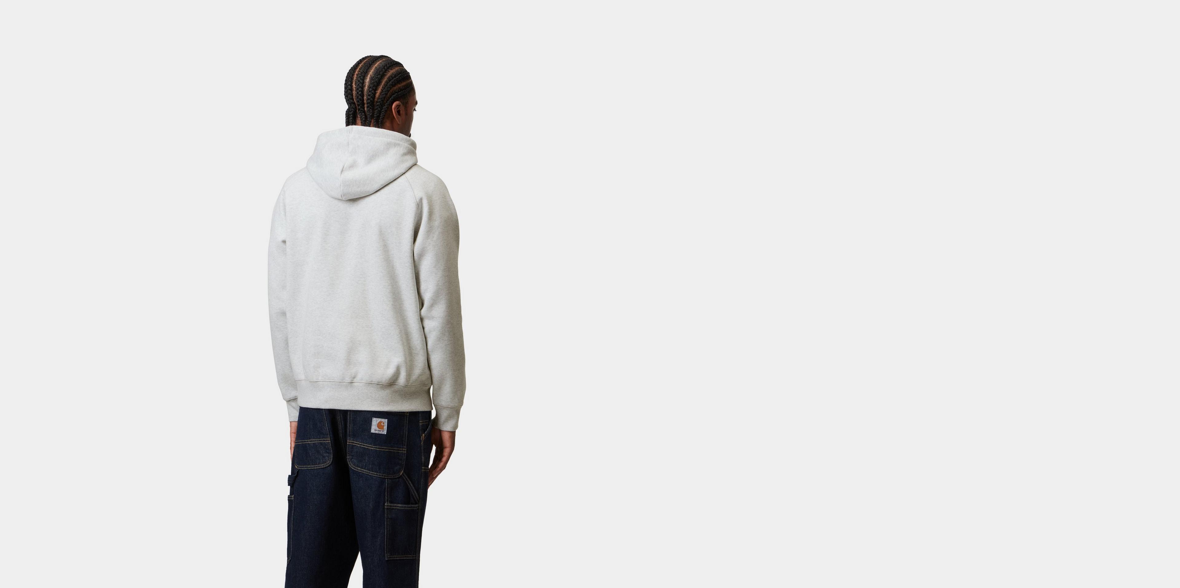 【carhartt】\"Hooded Chase\"フードチェイスフーディ/Dusky Beige hooded-chase-jacket-dusky-pink