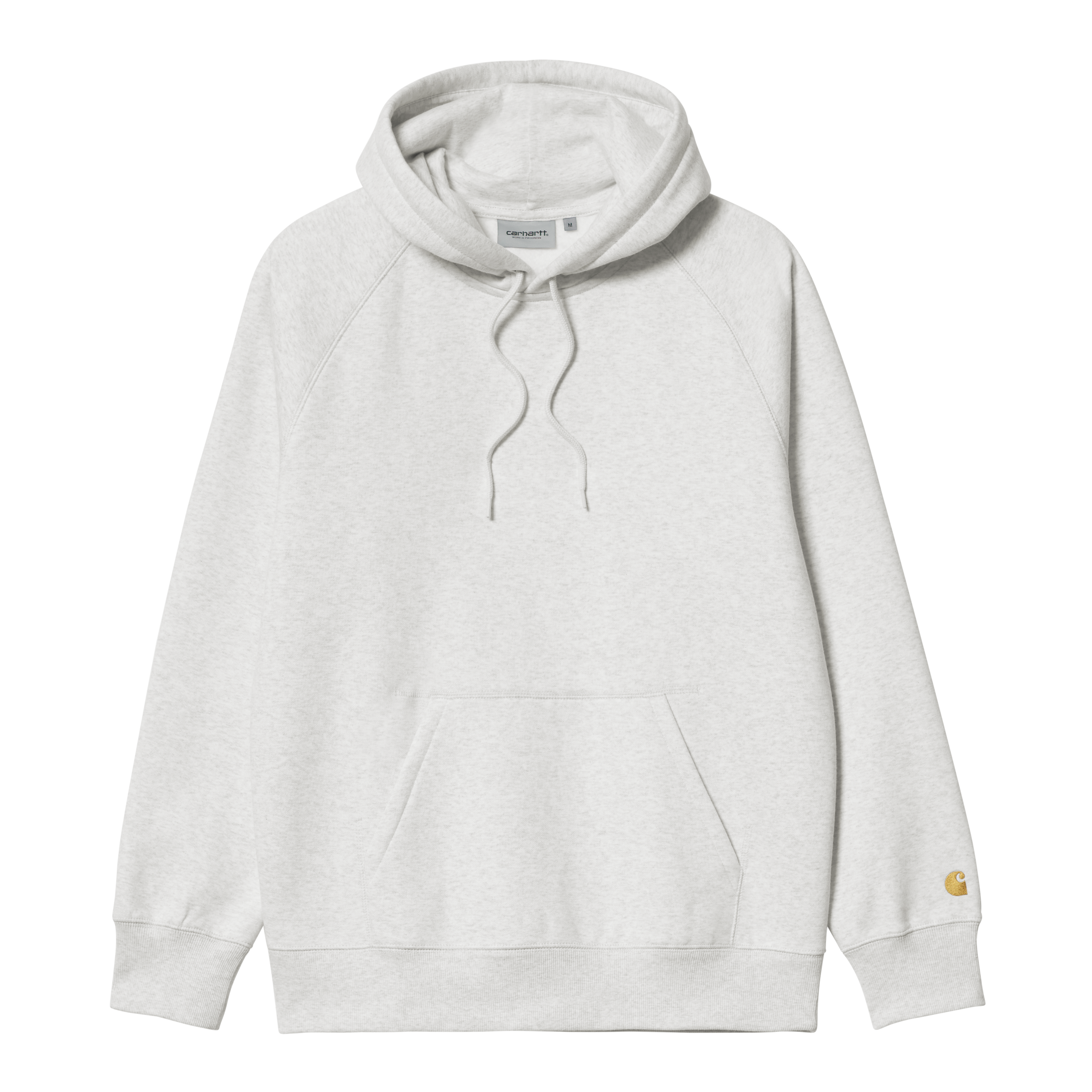 Carhartt WIP Hooded Chase Sweat em Cinzento