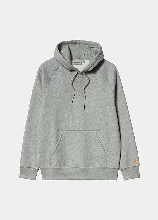 Carhartt WIP Hooded Chase Sweat Gris