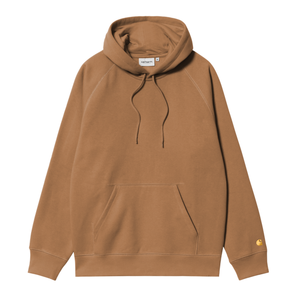 Hooded Chase Sweatshirt Hamilton Brown / Gold