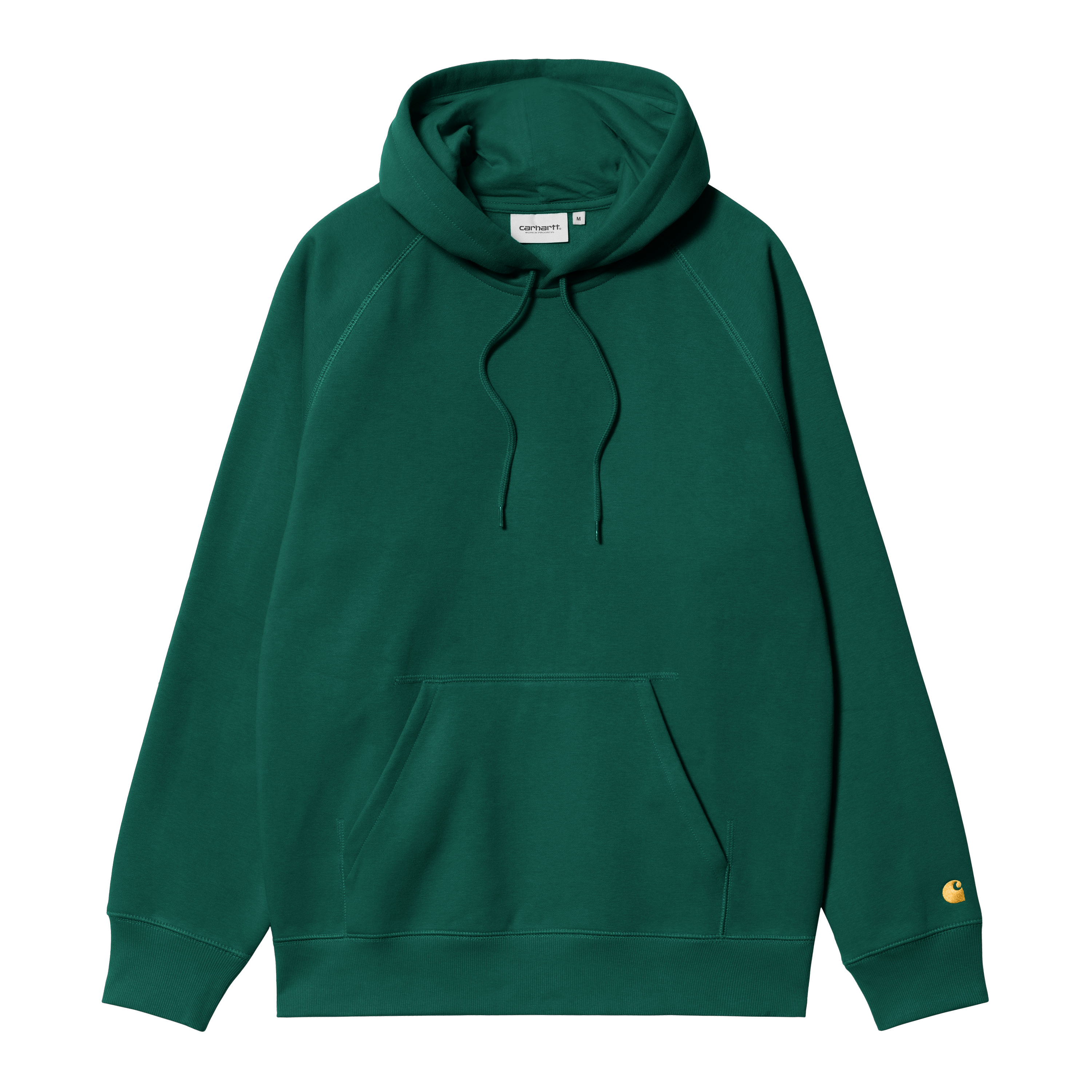 Carhartt WIP Hooded Chase Sweat in Green