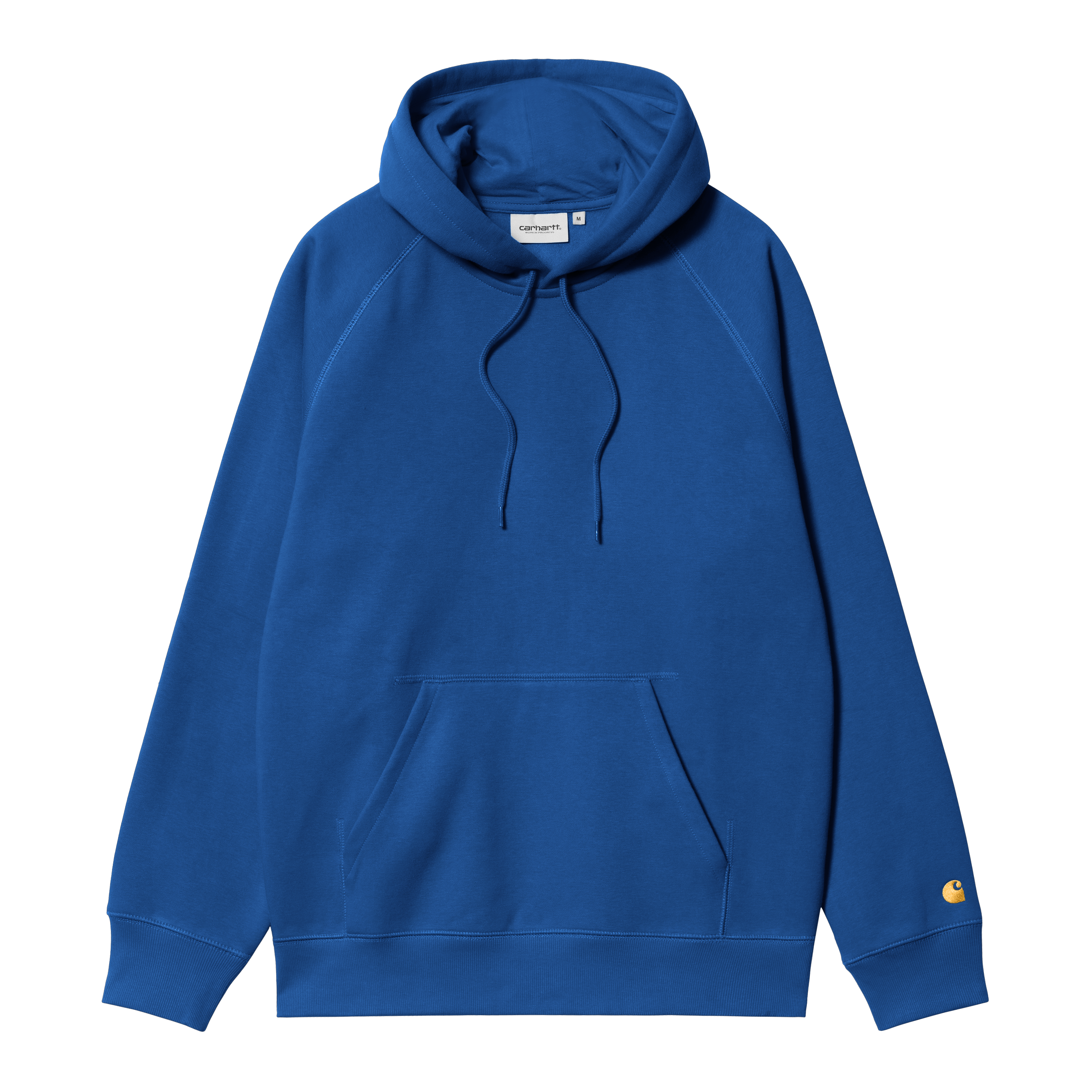 Carhartt WIP Hooded Chase Sweatshirt in Blu