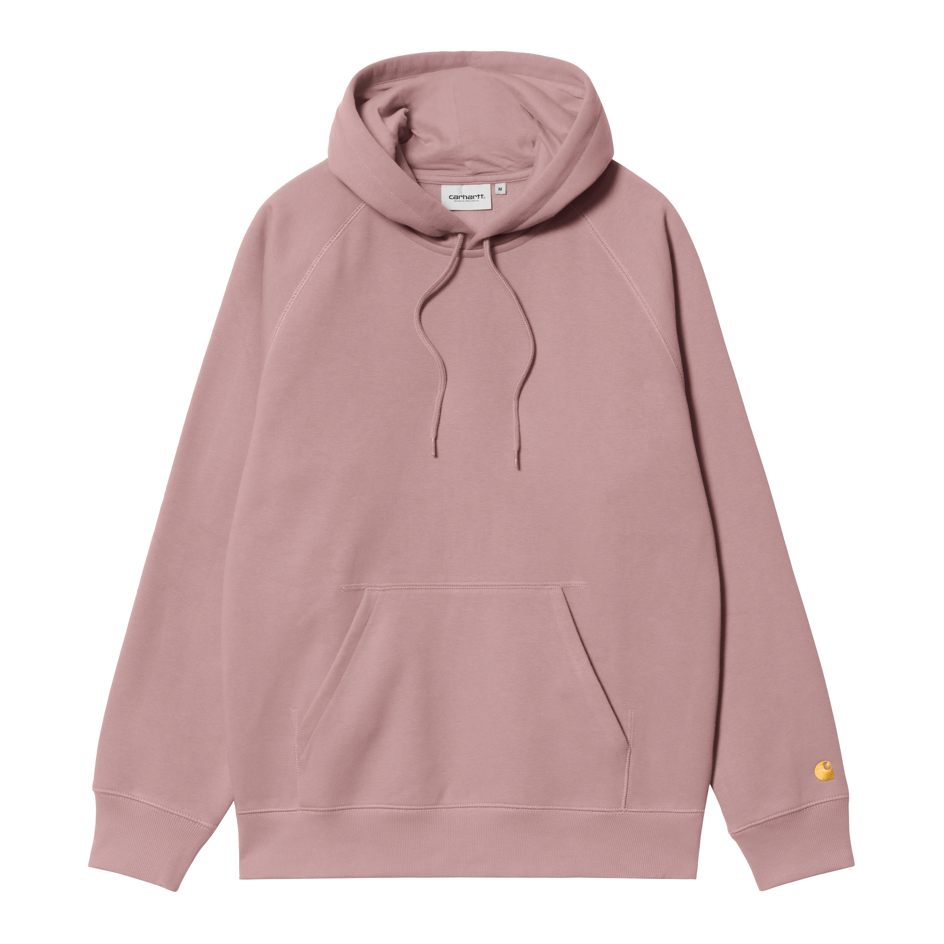 Carhartt WIP Hooded Chase Sweat in Rosa