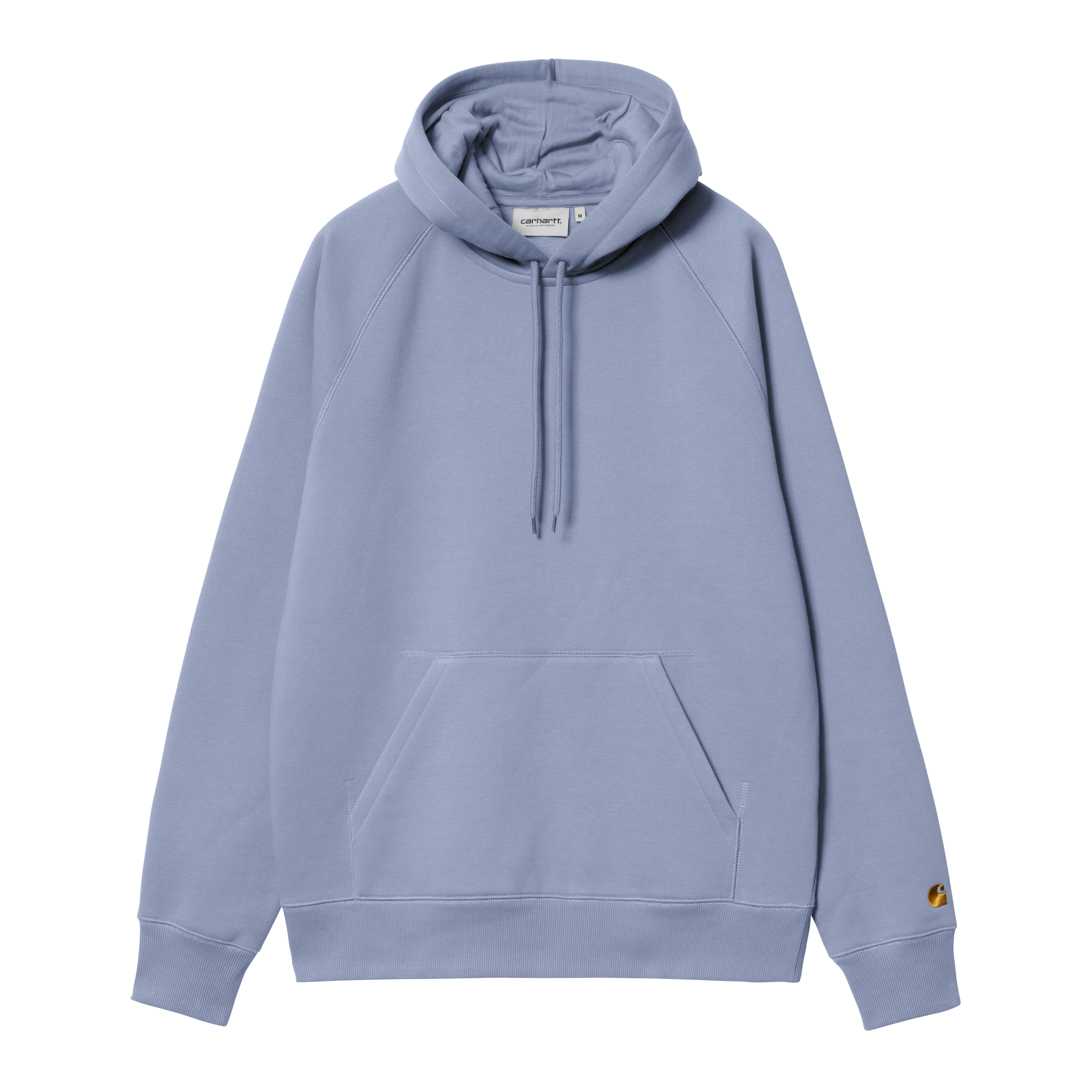 Carhartt WIP Hooded Chase Sweatshirt Charm Blue Gold Official Online Store