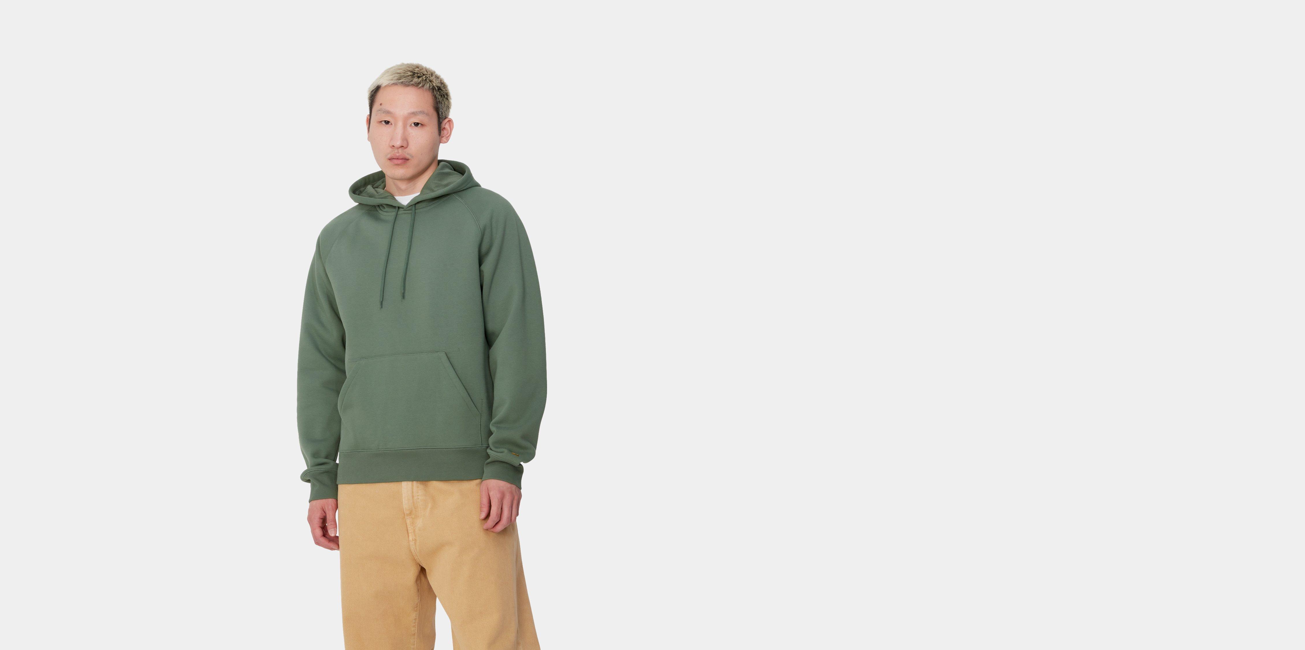 Carhartt chase hoodie green on sale