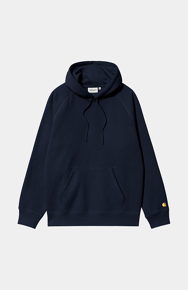 Carhartt WIP Hooded Chase Sweatshirt, Mizar / Gold Carhartt WIP Hooded Chase Sweatshirt, Mizar / Gold