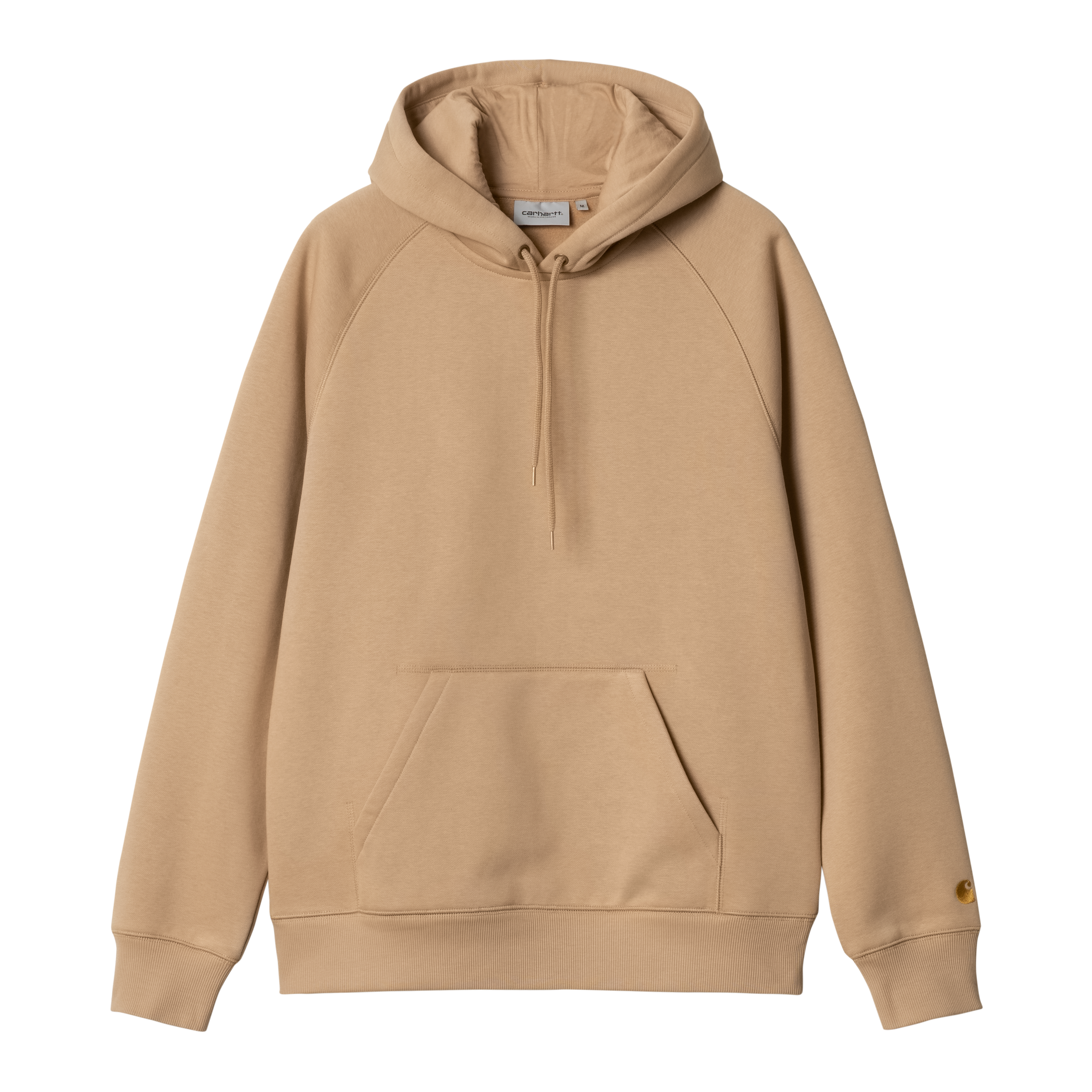 【carhartt】\"Hooded Chase\"フードチェイスフーディ/Dusky Beige Carhartt WIP Hooded Chase Jacket, Dusty H Brown / Gold
