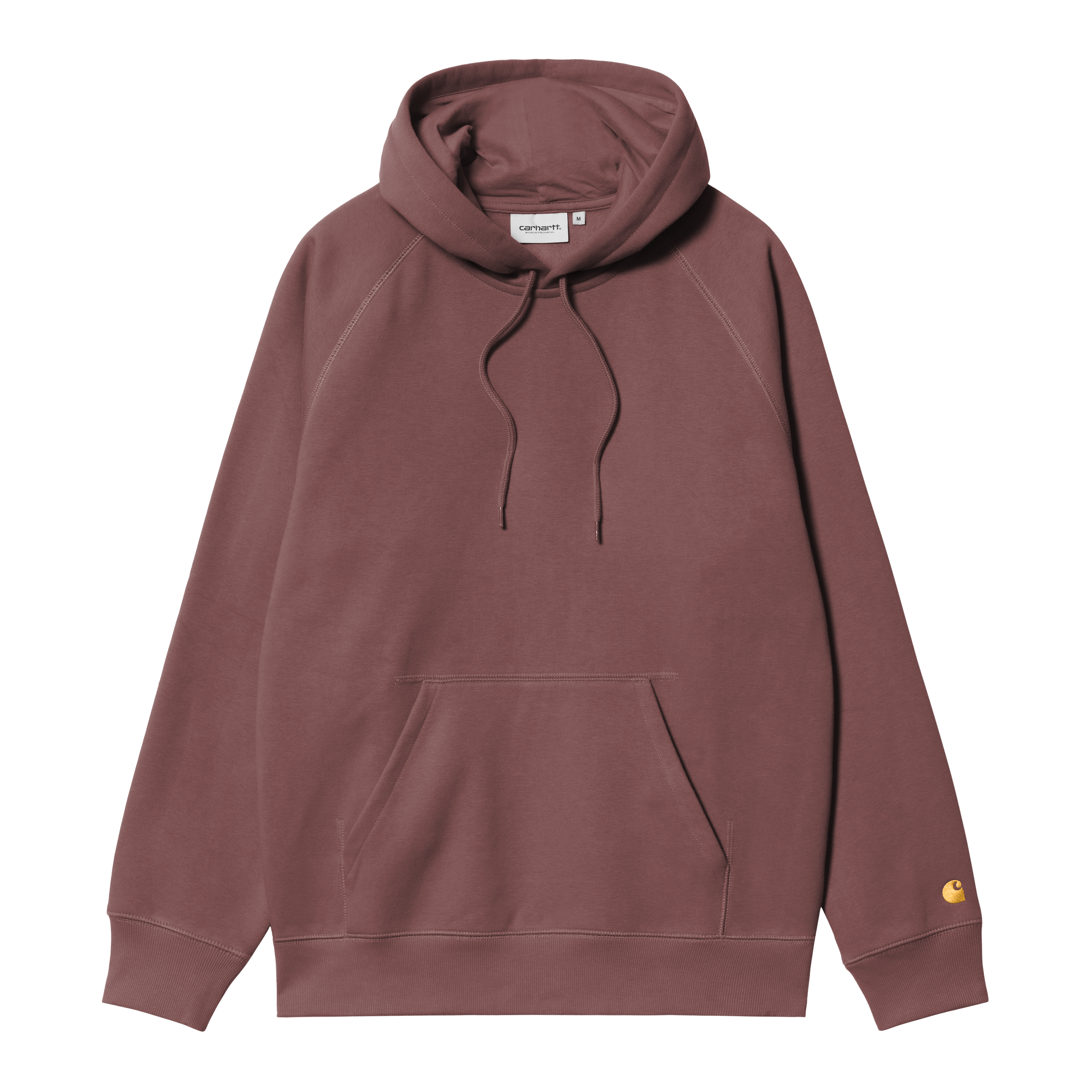 Carhartt WIP Hooded Chase Sweatshirt in Pink