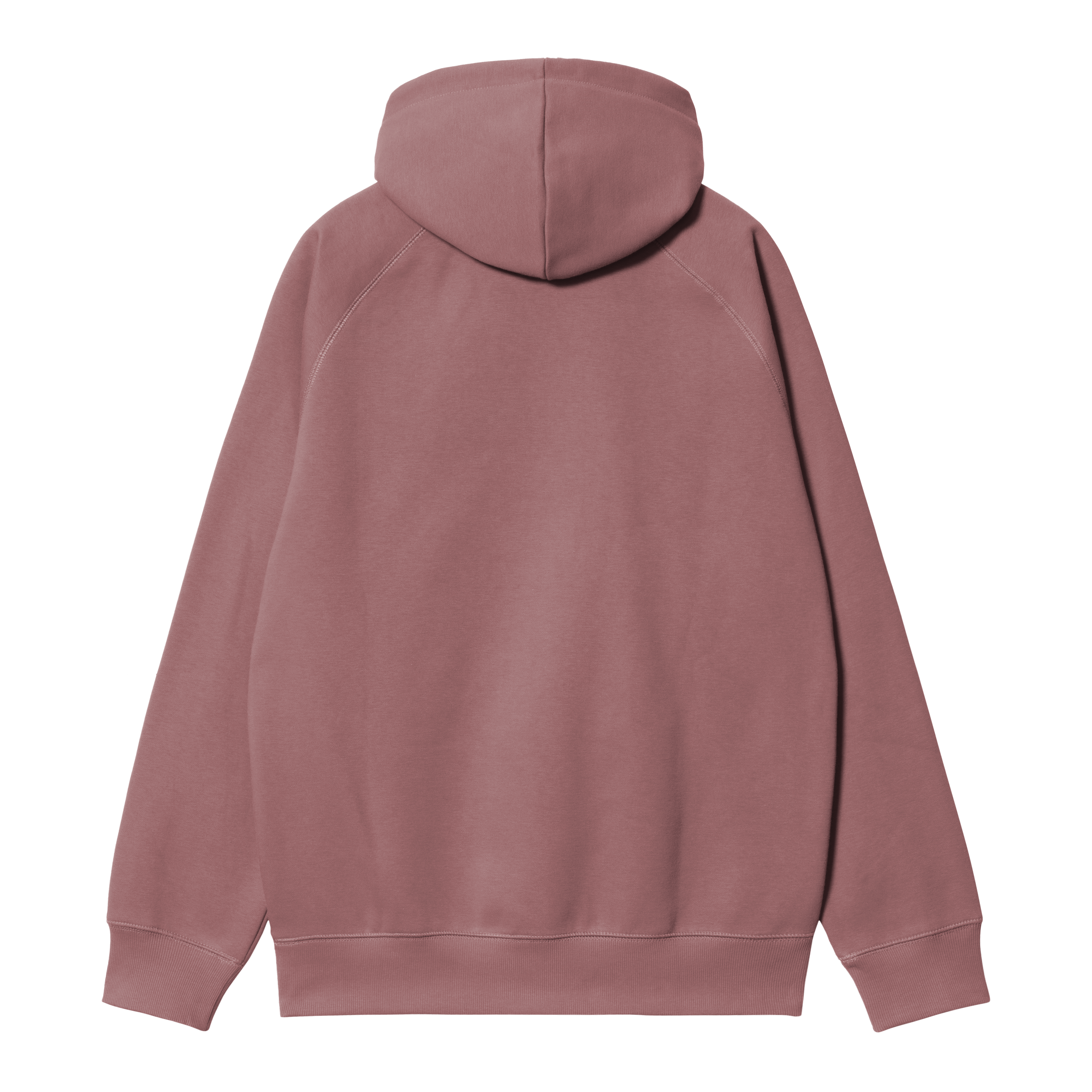 Carhartt WIP Hooded Chase Sweatshirt, Dusky Pink / Gold