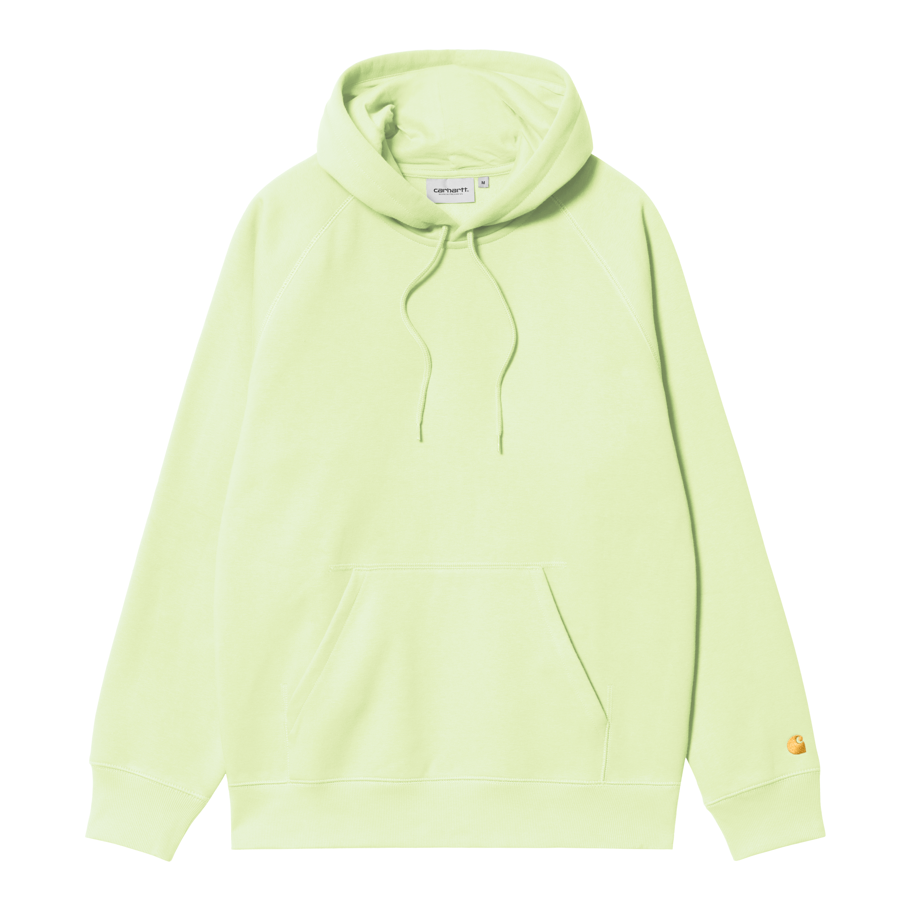 Carhartt WIP Hooded Chase Sweatshirt in Green