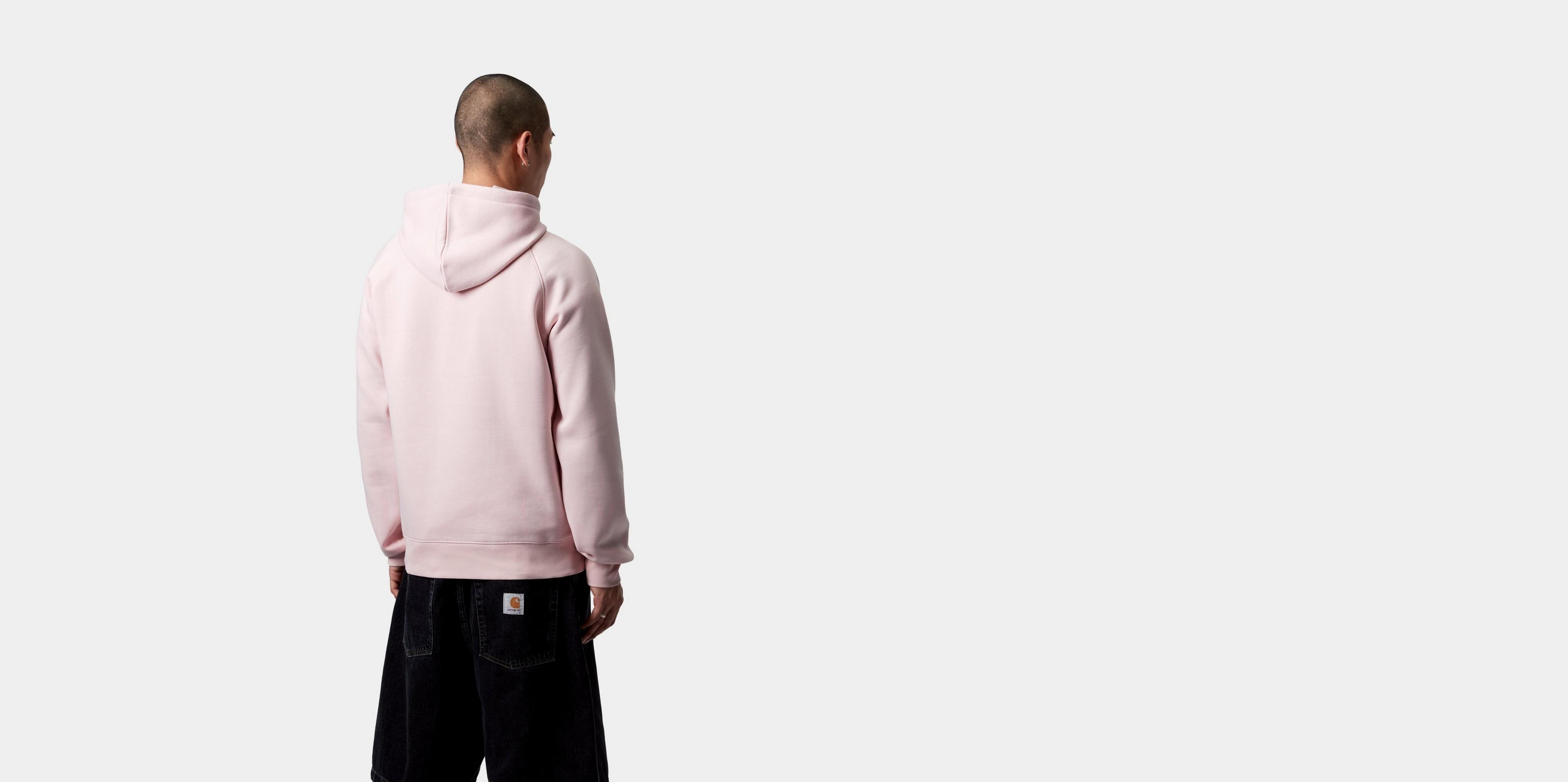 【carhartt】\"Hooded Chase\"フード付チェイスフーディ/Air Pink carhartt】