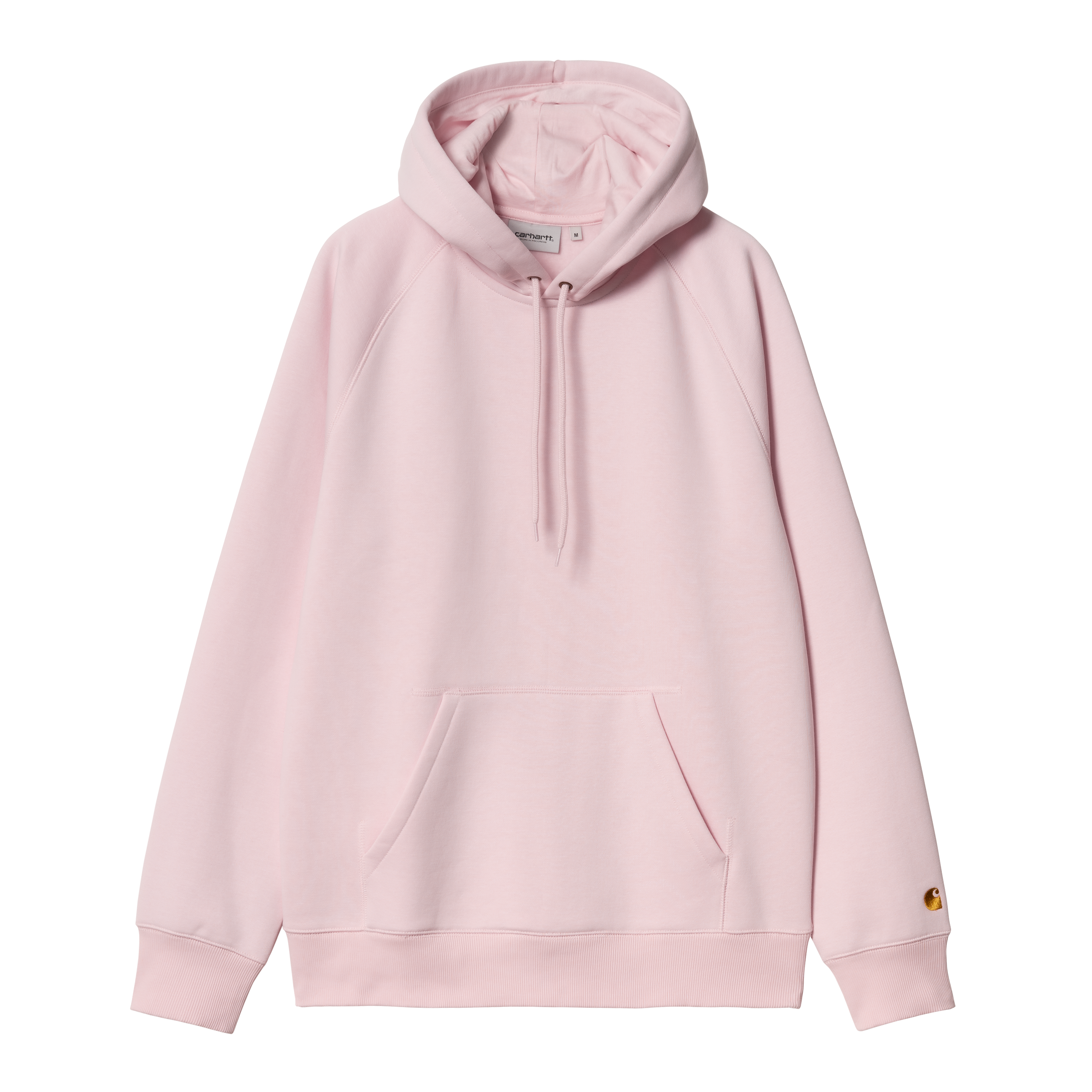 Carhartt WIP Hooded Chase Sweatshirt in Pink