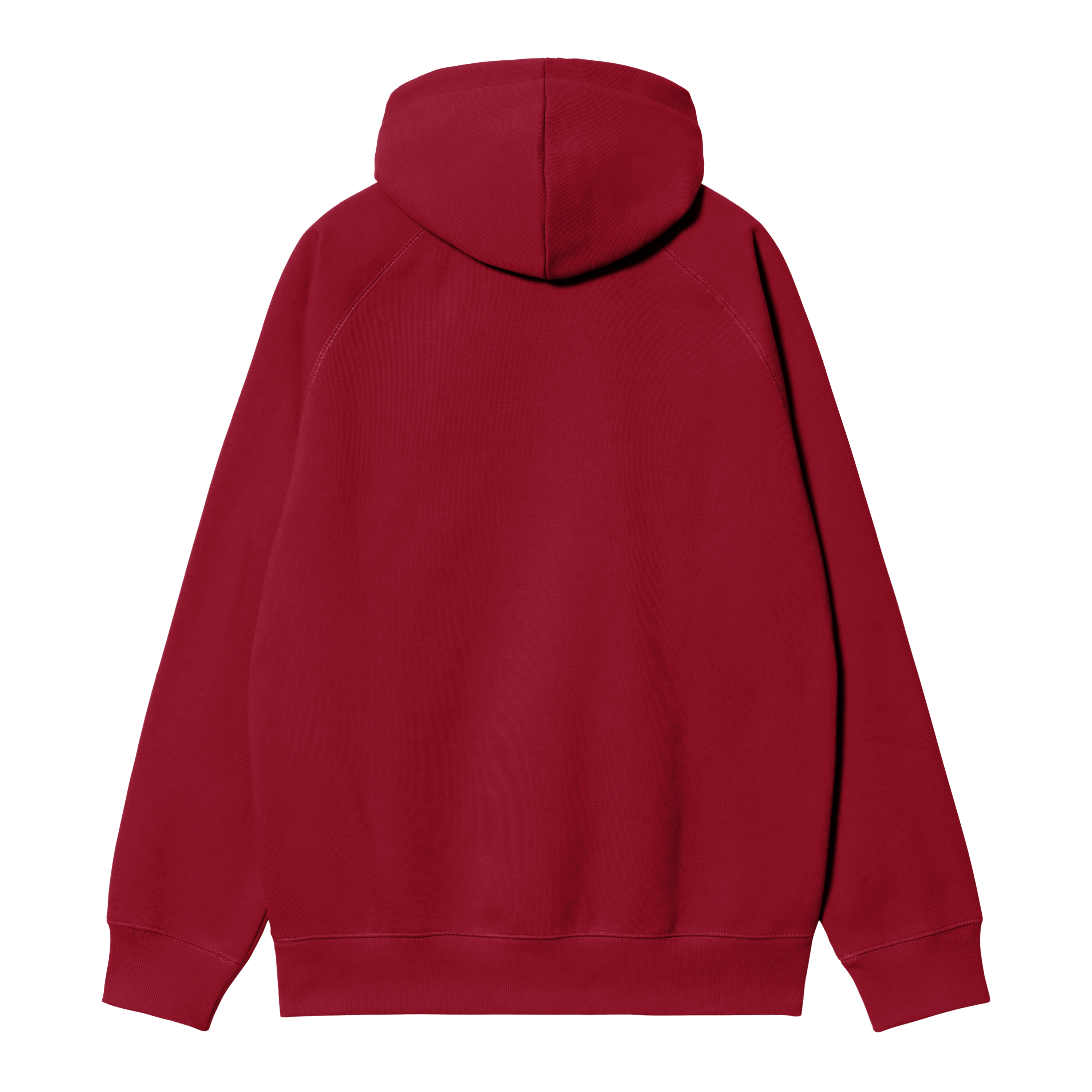 Carhartt WIP Hooded Chase Sweatshirt, Scarlet / Gold