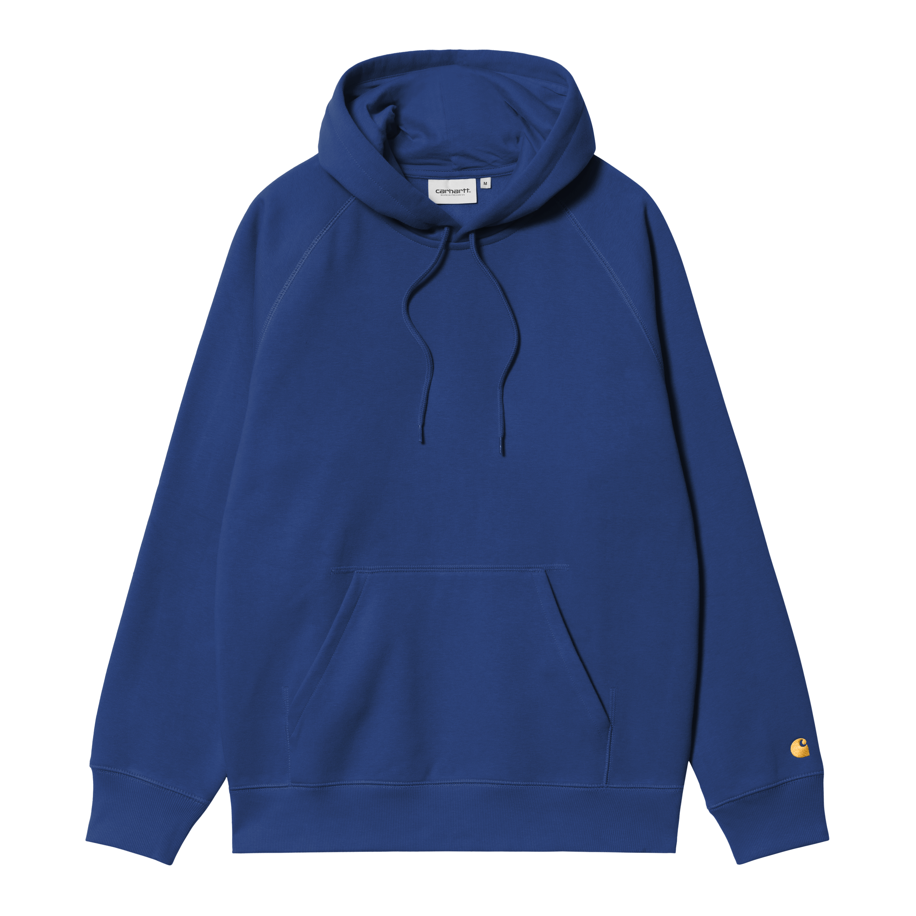 Carhartt WIP Hooded Chase Sweatshirt, Wolfsbane / Gold