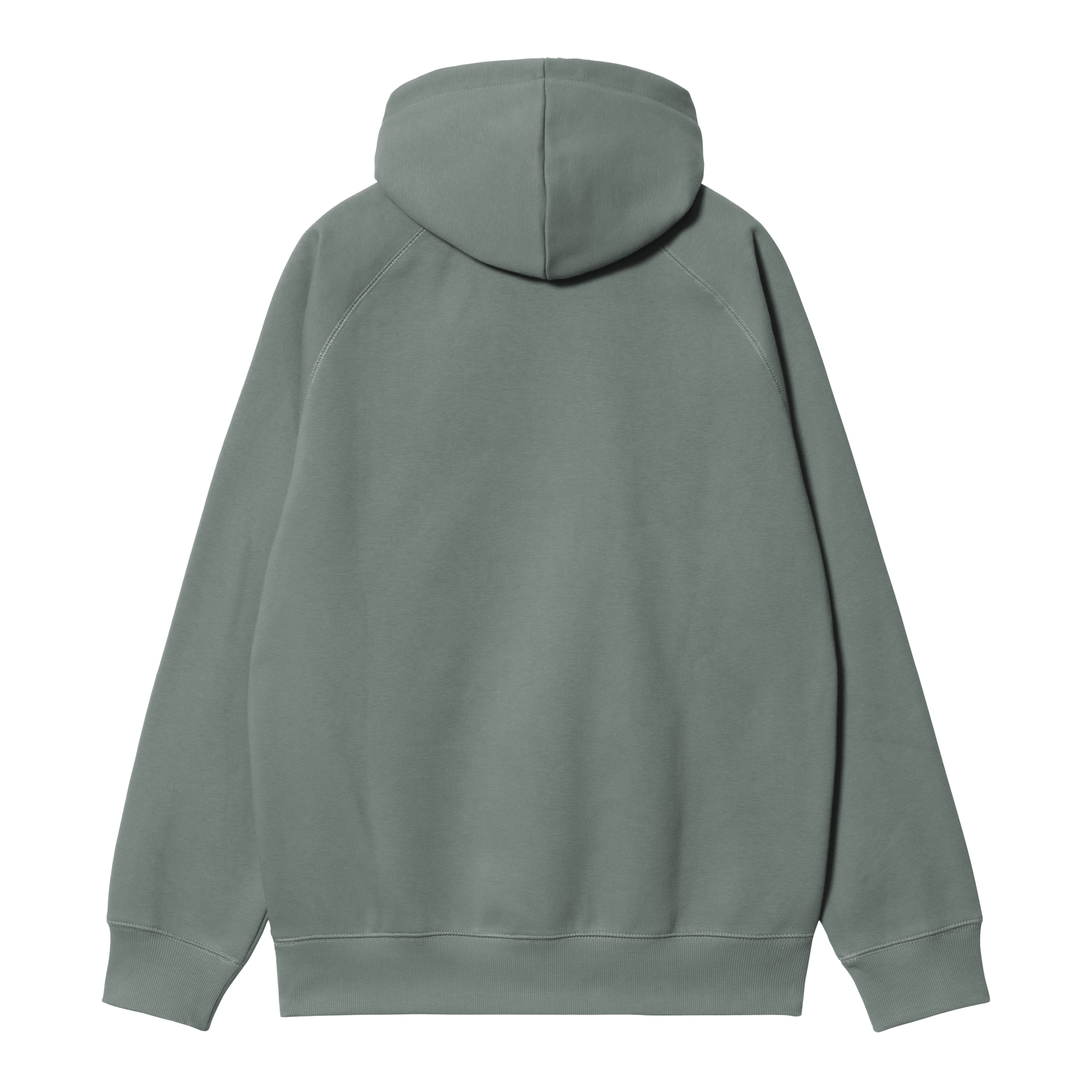 Carhartt WIP Hooded Chase Sweatshirt, Velvet Green / Gold | Official ...
