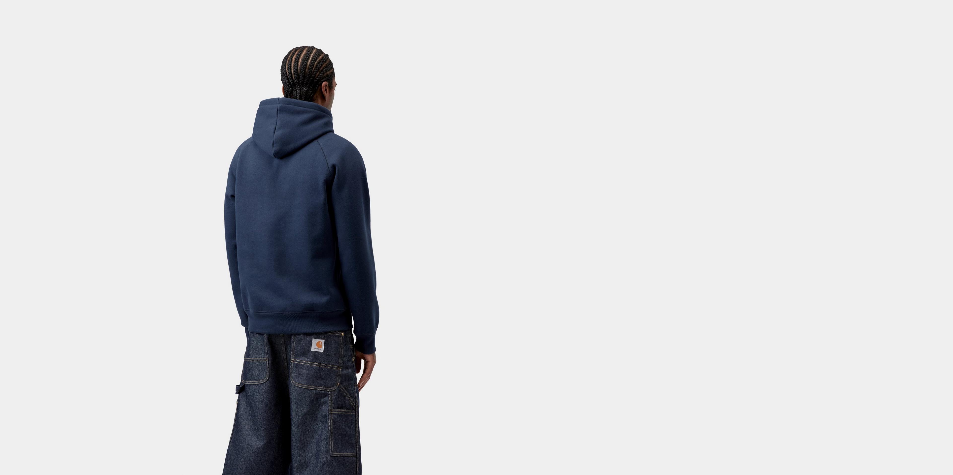 Carhartt WIP Hooded Chase Sweatshirt, Jupiter / Gold | Official