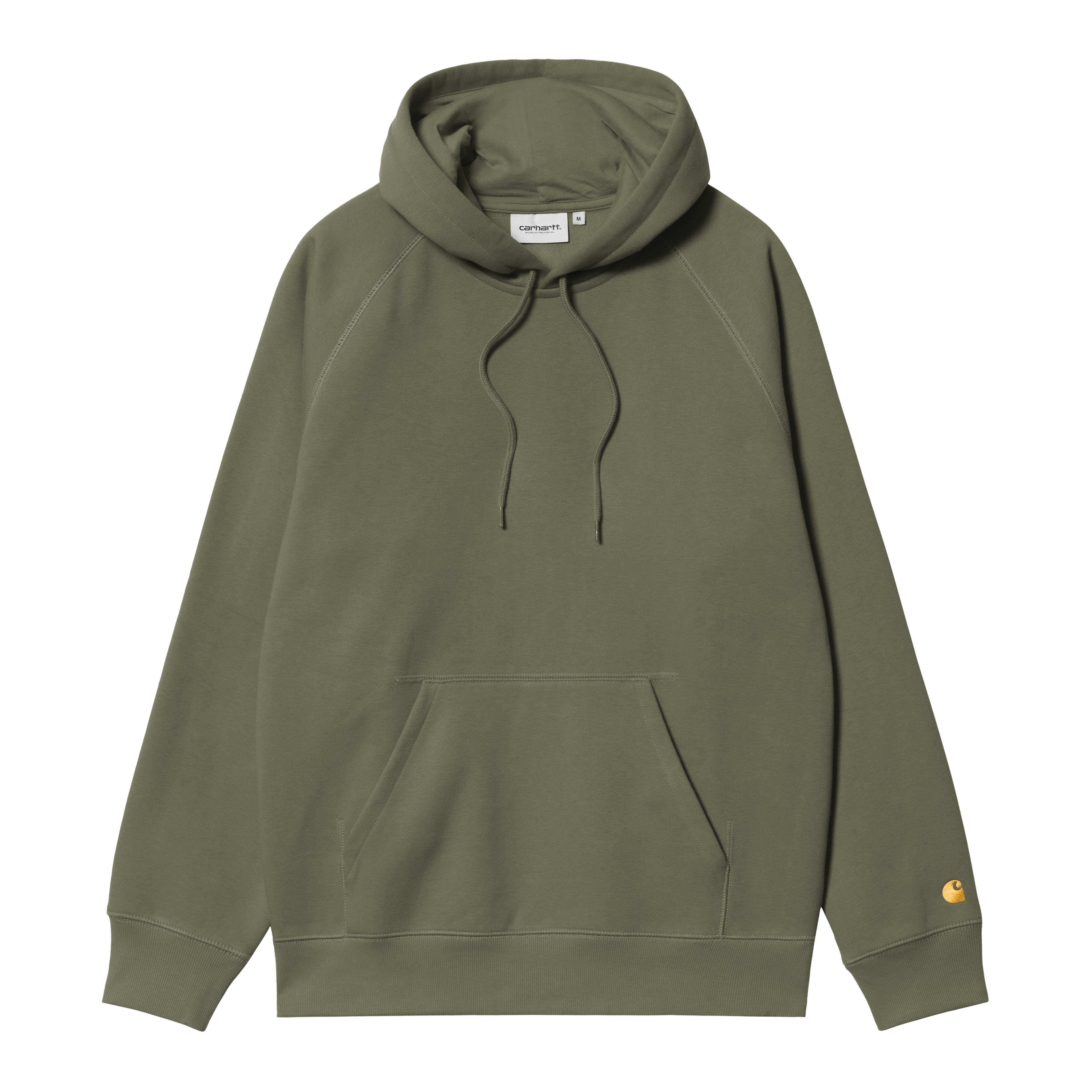 Carhartt WIP Half Zip American Script Sweatshirt, Black | Official