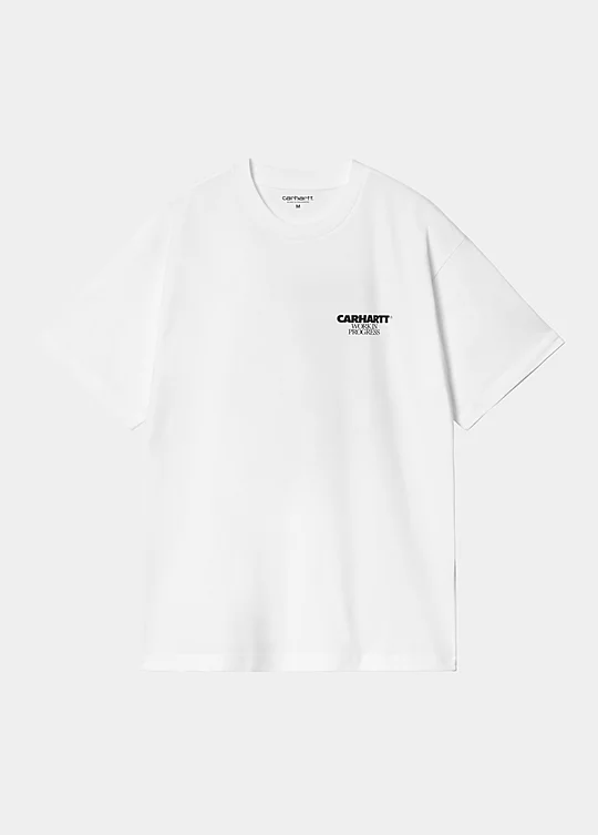 Carhartt WIP Short Sleeve Ducks T-Shirt in Bianco