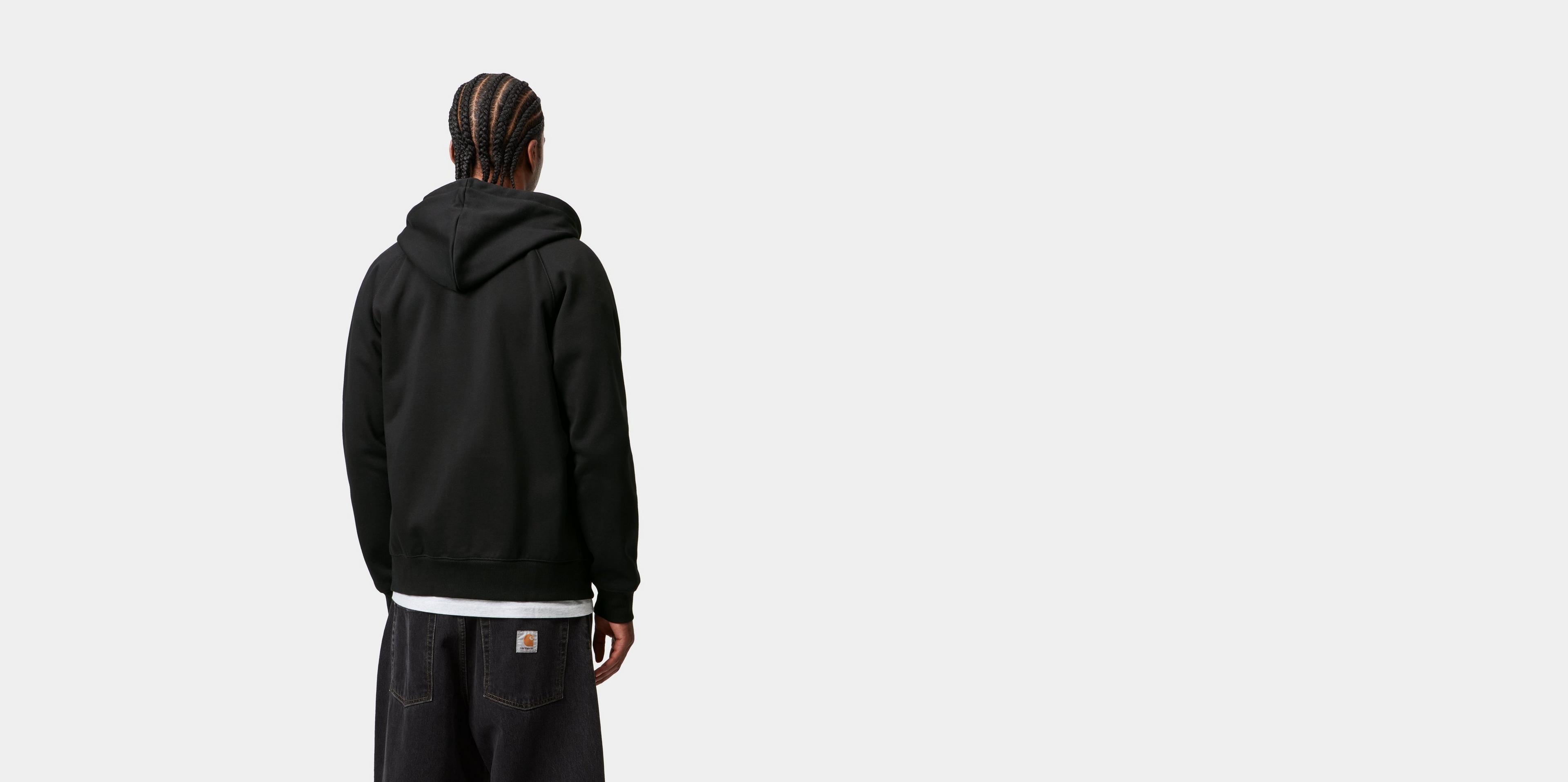 ★CARHARTT WIP HOODED CHASE JACKET 関税込★ Carhartt WIP Hooded Chase Jacket, Grey Heather / Gold