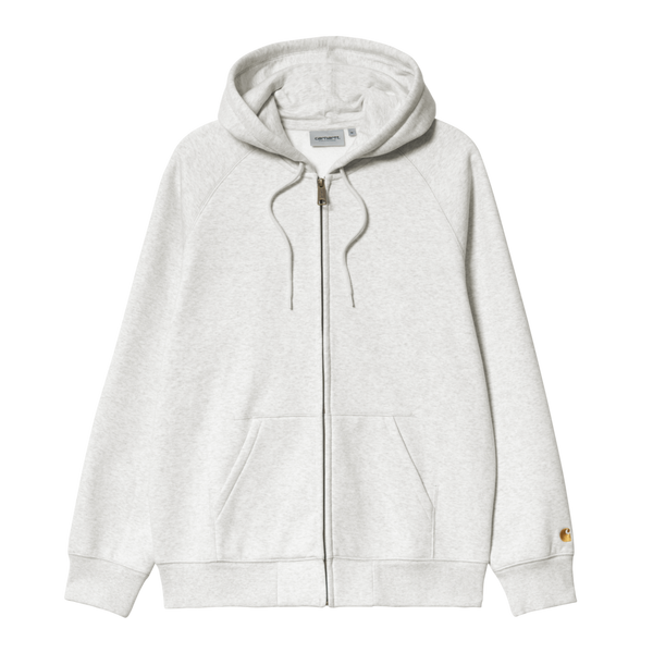 Hooded Chase Jacket Ash Heather / Gold