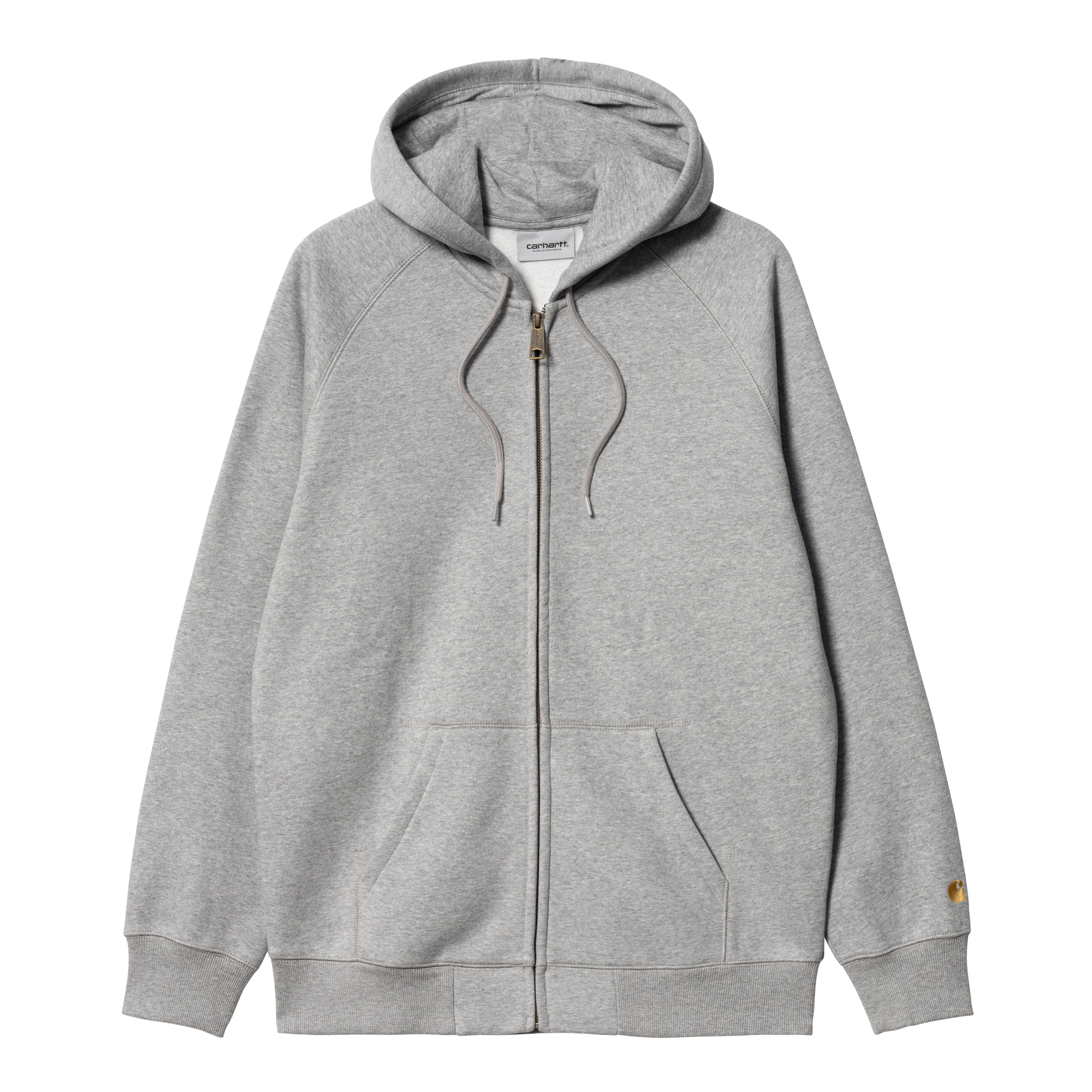 Carhartt WIP Hooded Chase Jacket in Grau