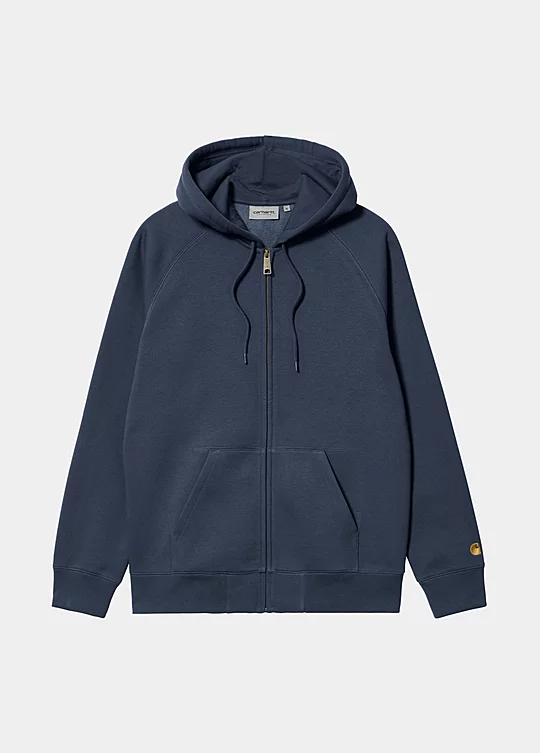 Carhartt WIP Hooded Chase Jacket in Blue