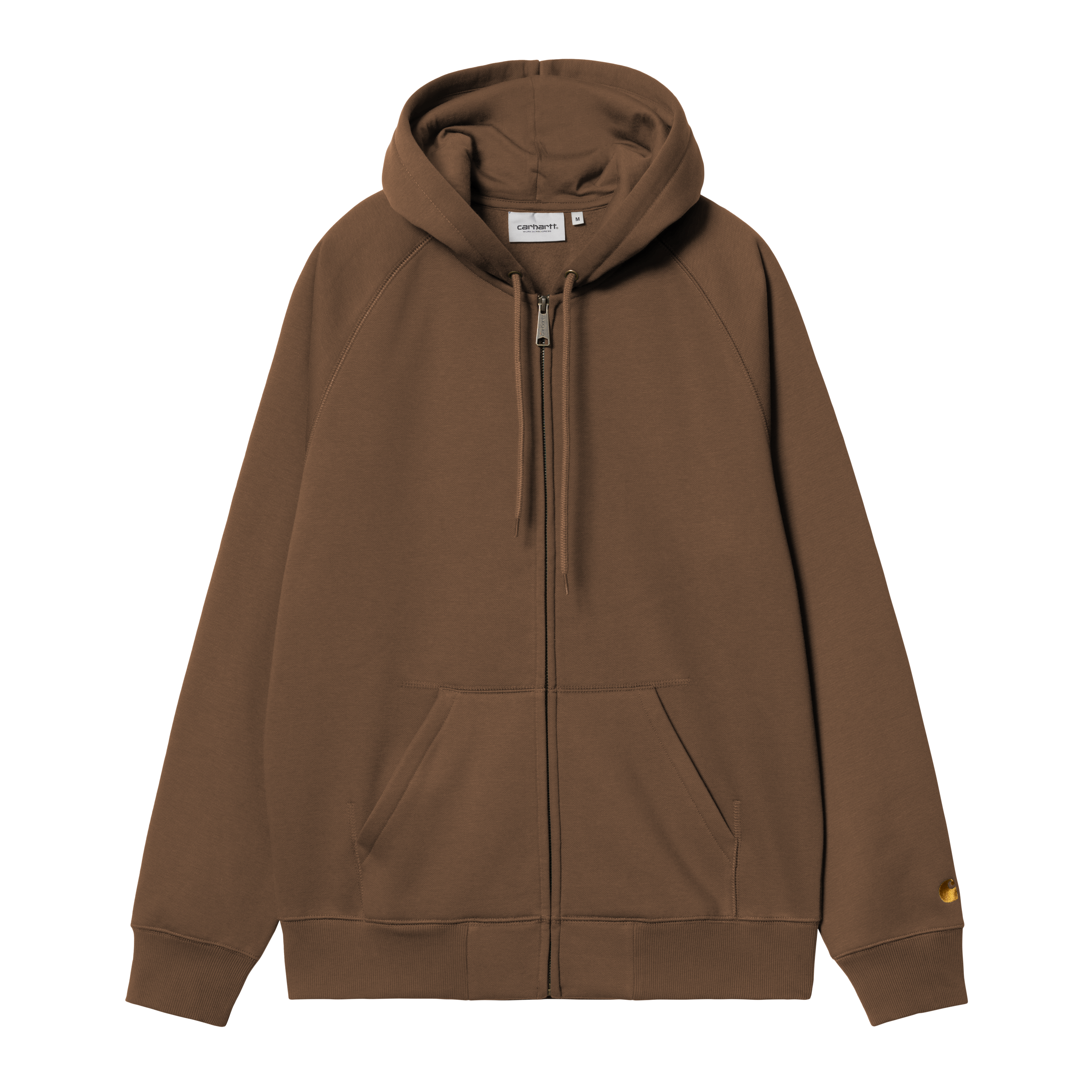 Carhartt WIP Hooded Chase Jacket em Castanho