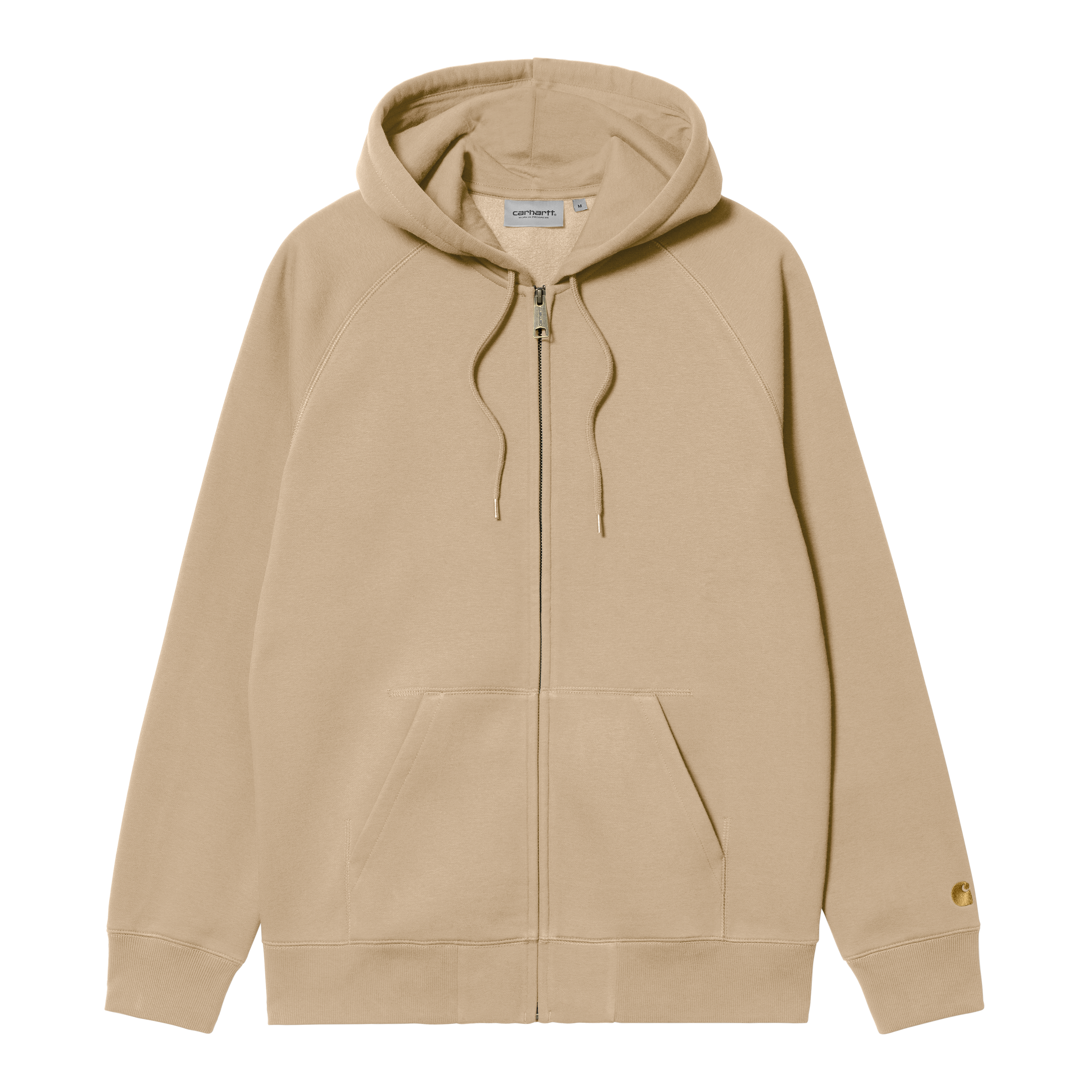 Carhartt WIP Hooded Chase Jacket en Beige