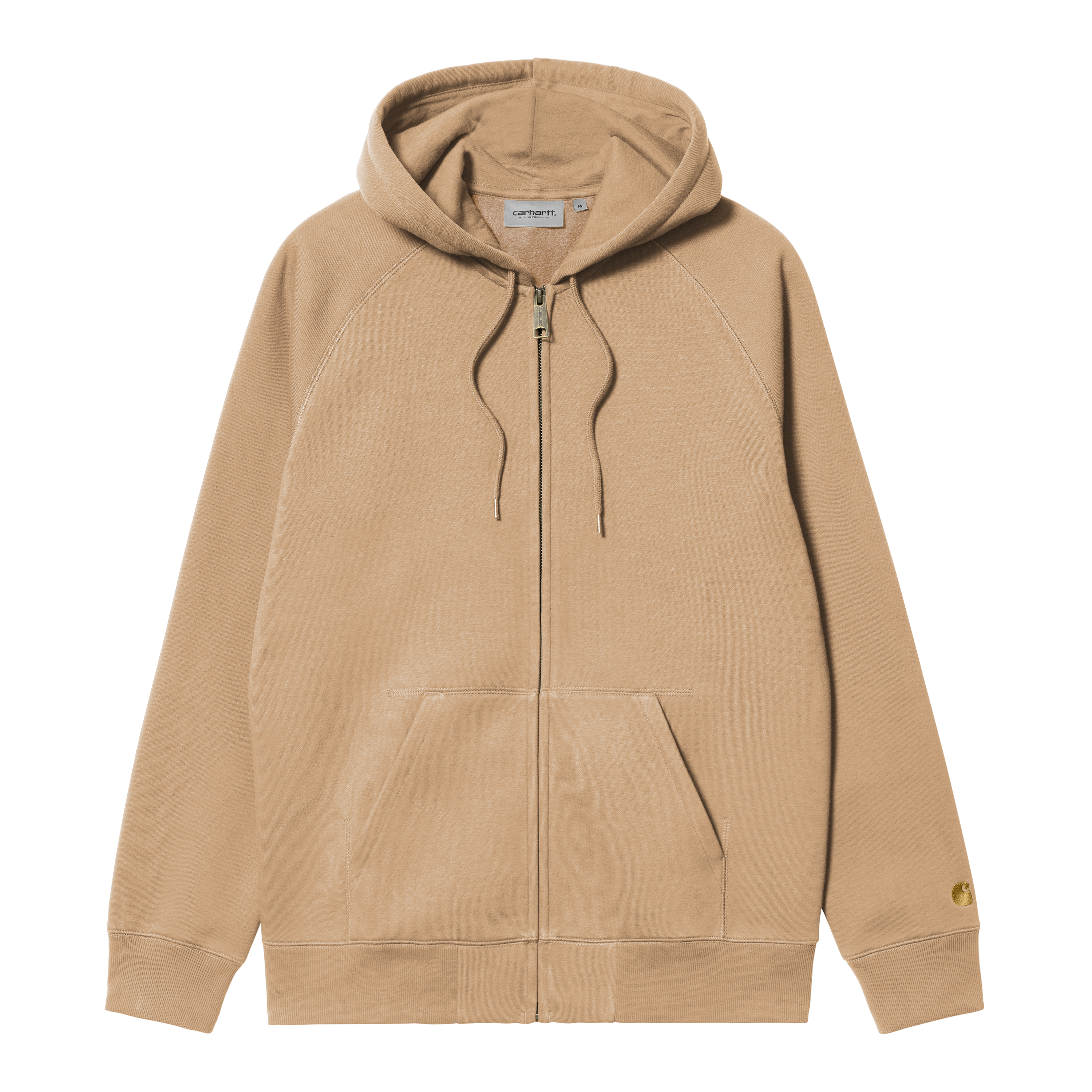 Carhartt WIP Hooded Chase Jacket in Braun