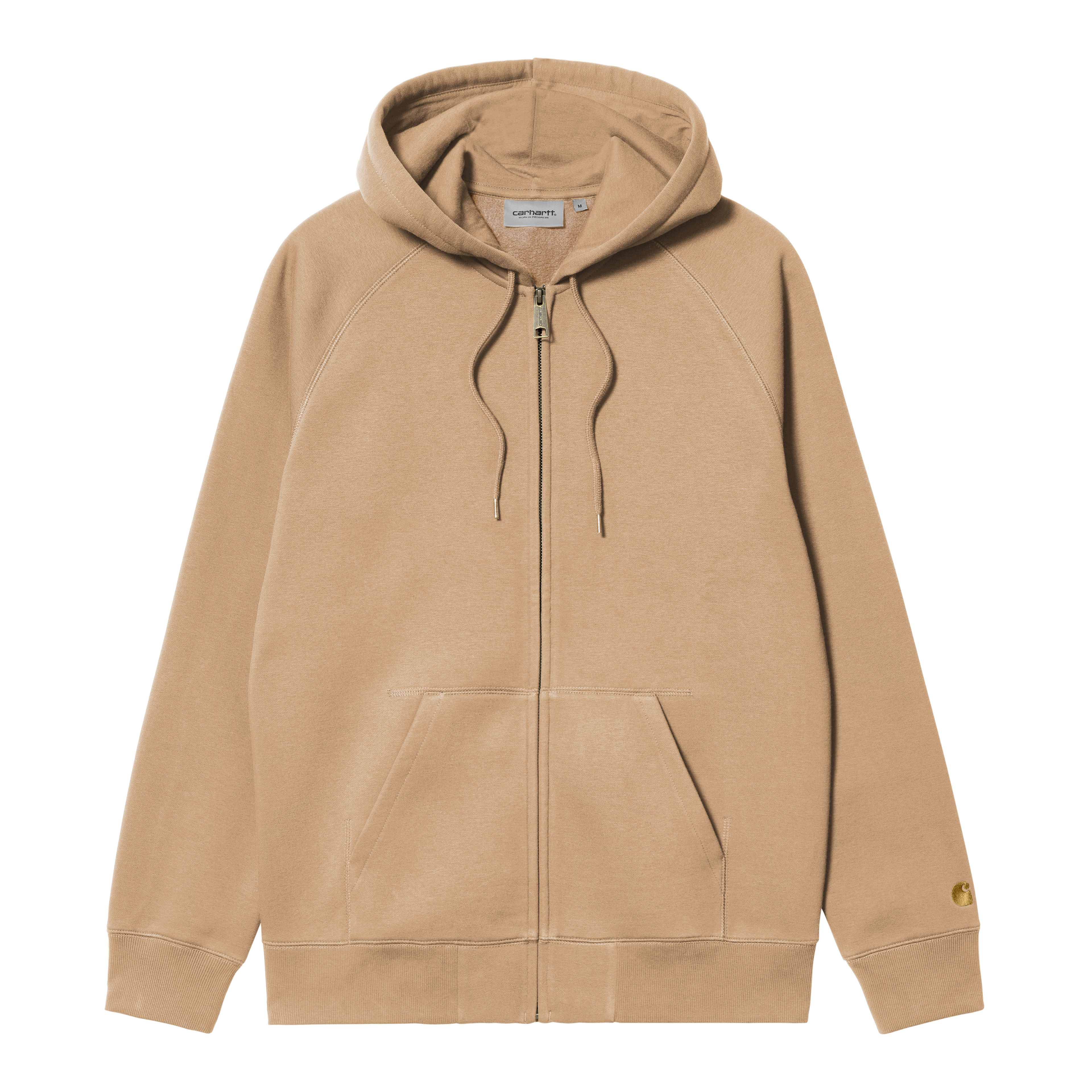 ★ドイツ発*carhartt WIP*新作*Chase ZIP フーディ/Dusky-beige ☆ドイツ発*carhartt WIP*新作*Chase ZIP フーディ/Dusky-beige