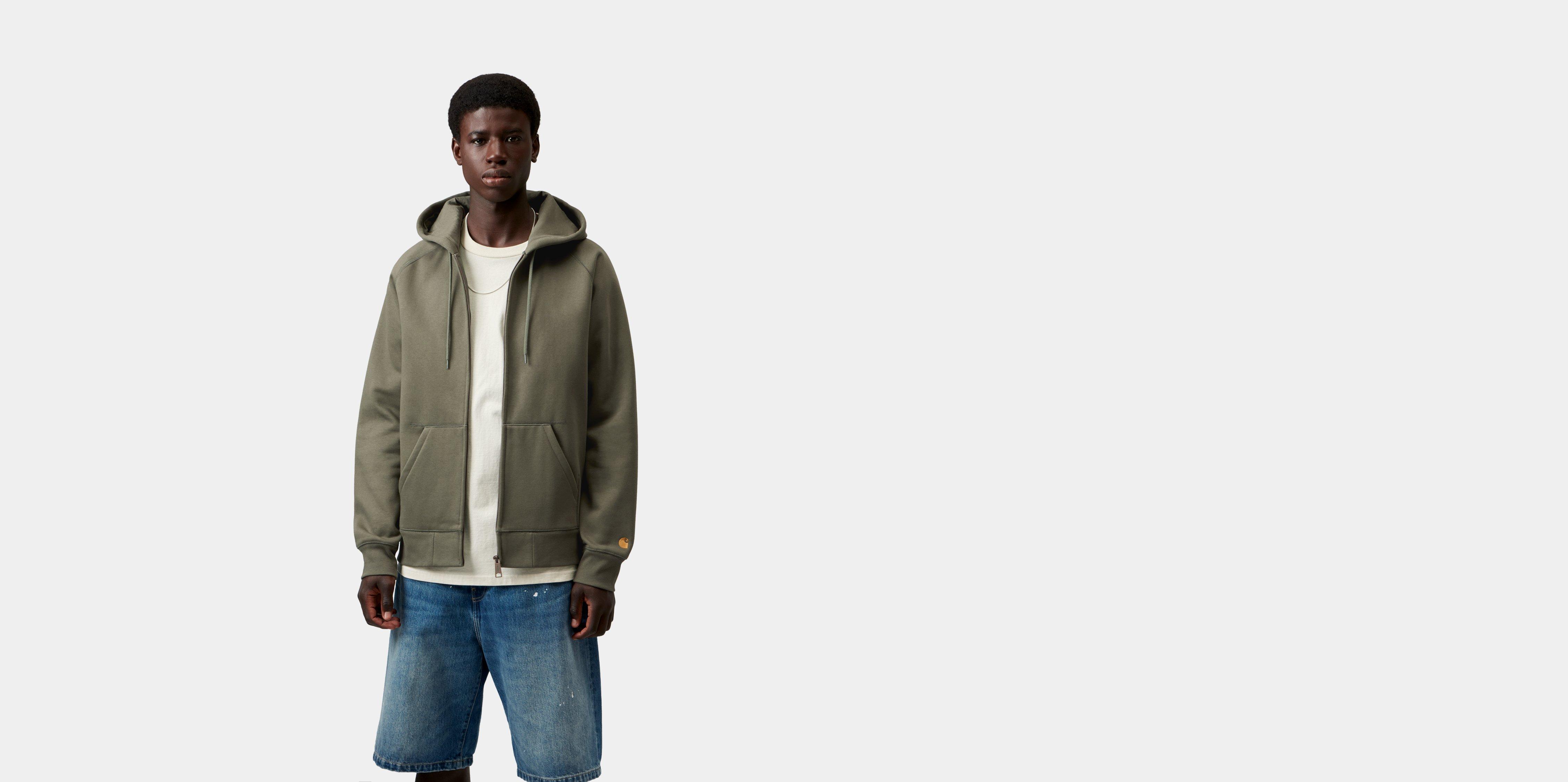 Carhartt WIP Hooded Chase Jacket Leaf / Gold | green | XS | Men