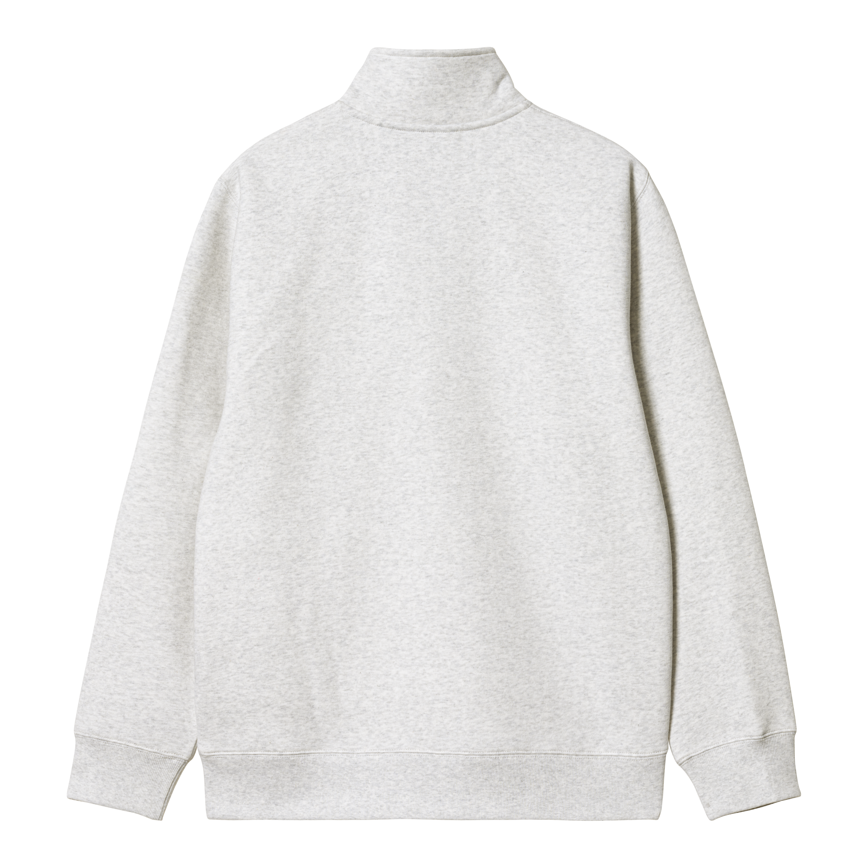 ★ドイツ発*carhartt WIP*新作*Chase Neck Zip スウェット/GH★ Carhartt WIP Chase Neck Zip Sweatshirt, Ash Heather / Gold
