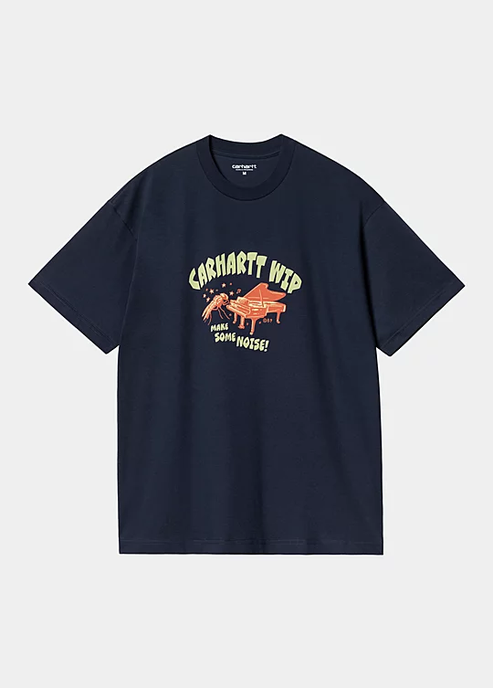 Carhartt WIP Short Sleeve Noisy T-Shirt in Blu