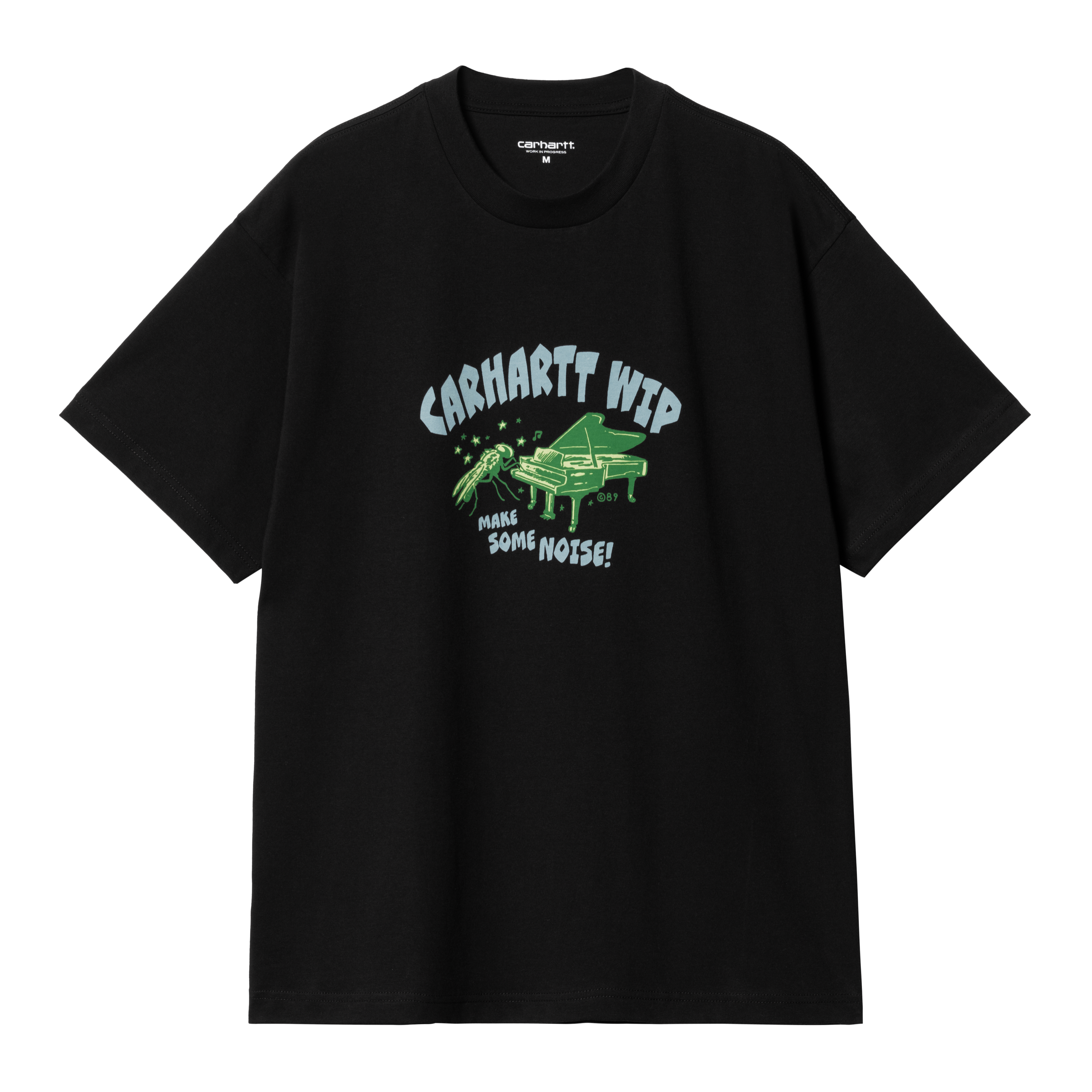 Carhartt WIP Short Sleeve Noisy T-Shirt in Nero