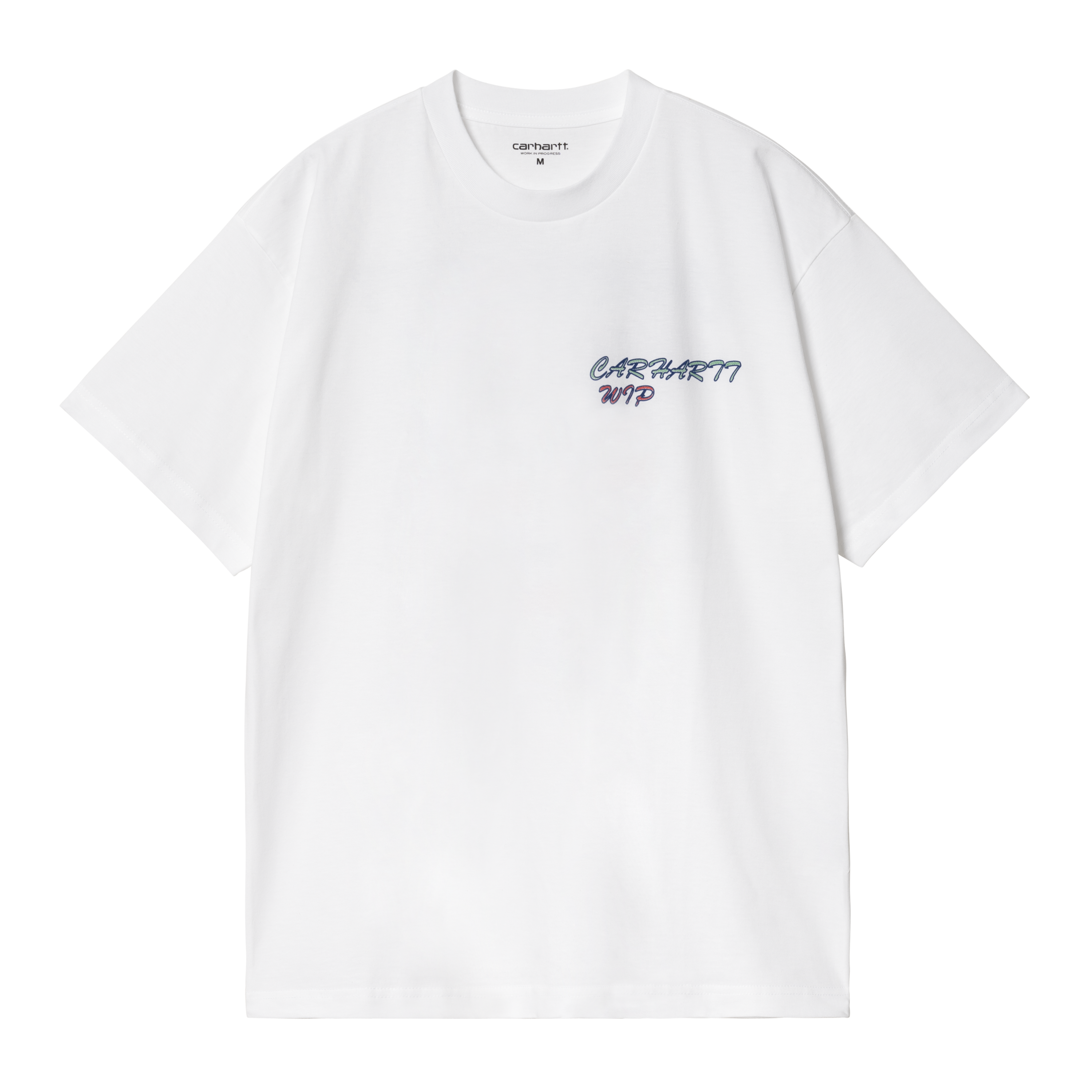 Carhartt WIP Short Sleeve Gelato T-Shirt in Bianco