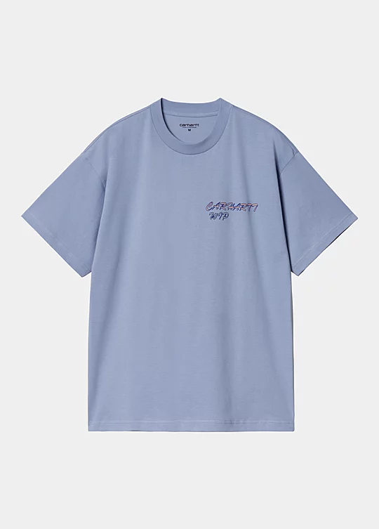 Carhartt WIP Short Sleeve Gelato T-Shirt in Blue