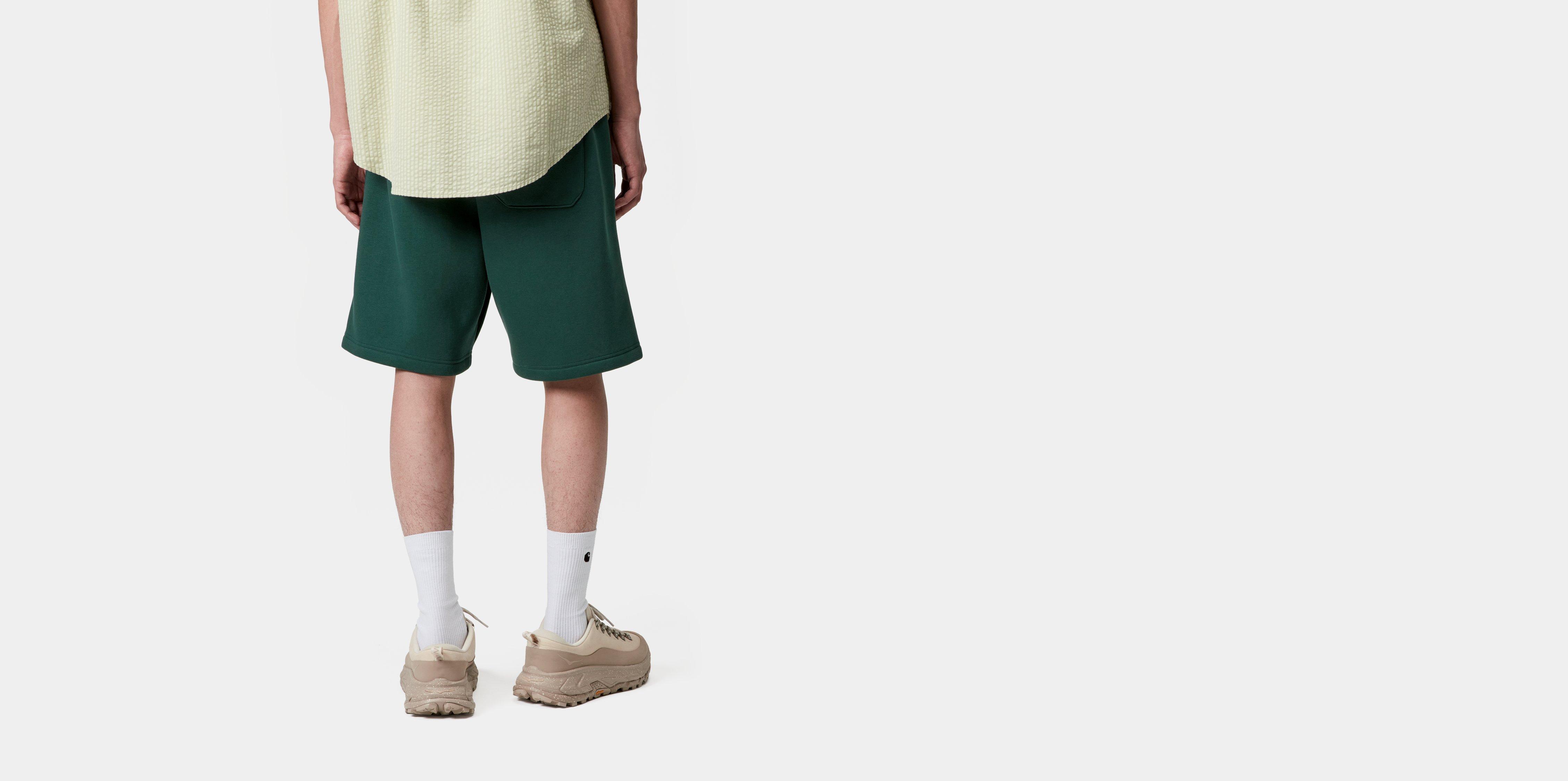 Carhartt WIP Chase Sweat Short in Verde