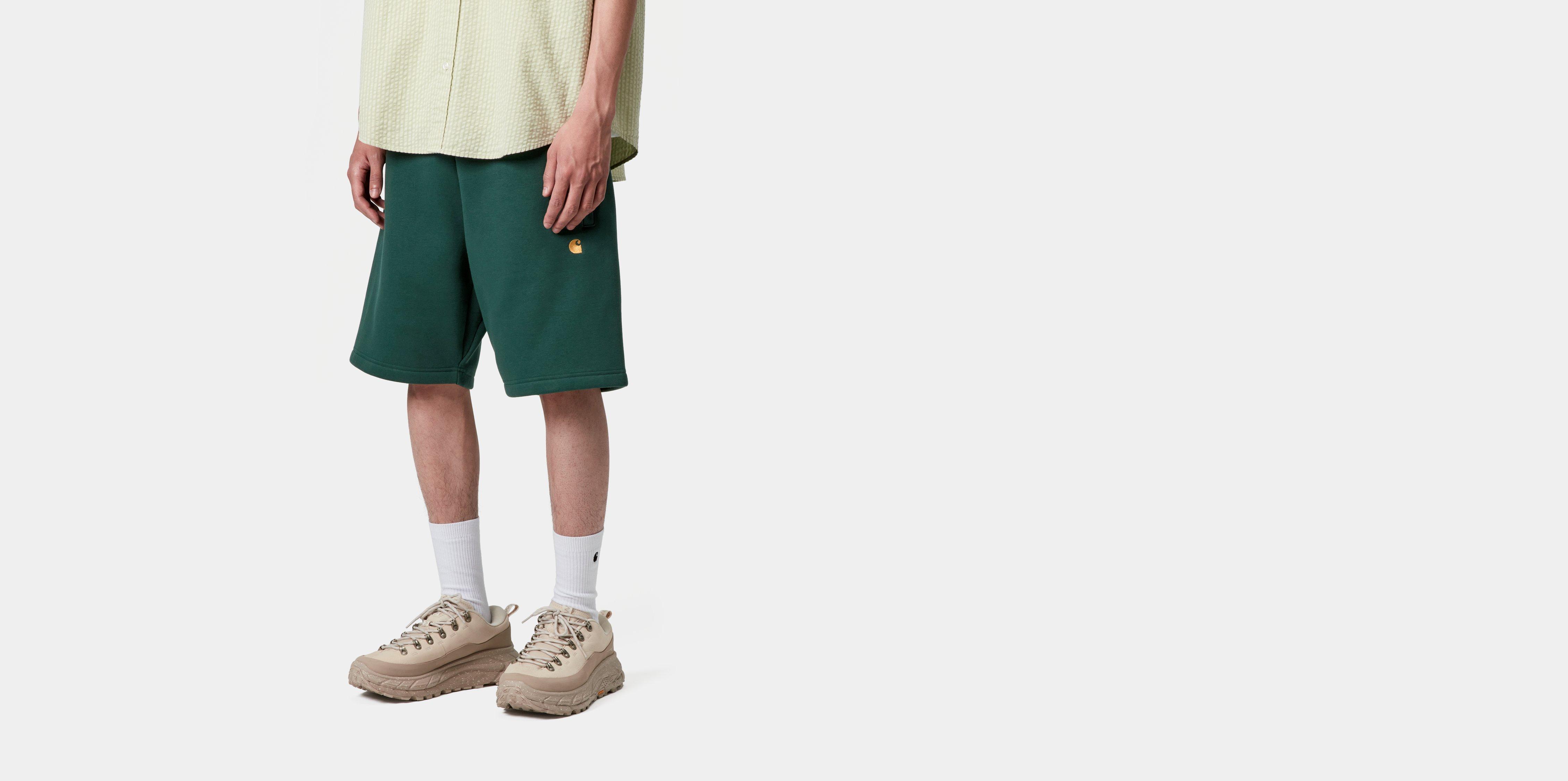 Carhartt WIP Chase Sweat Short in Verde