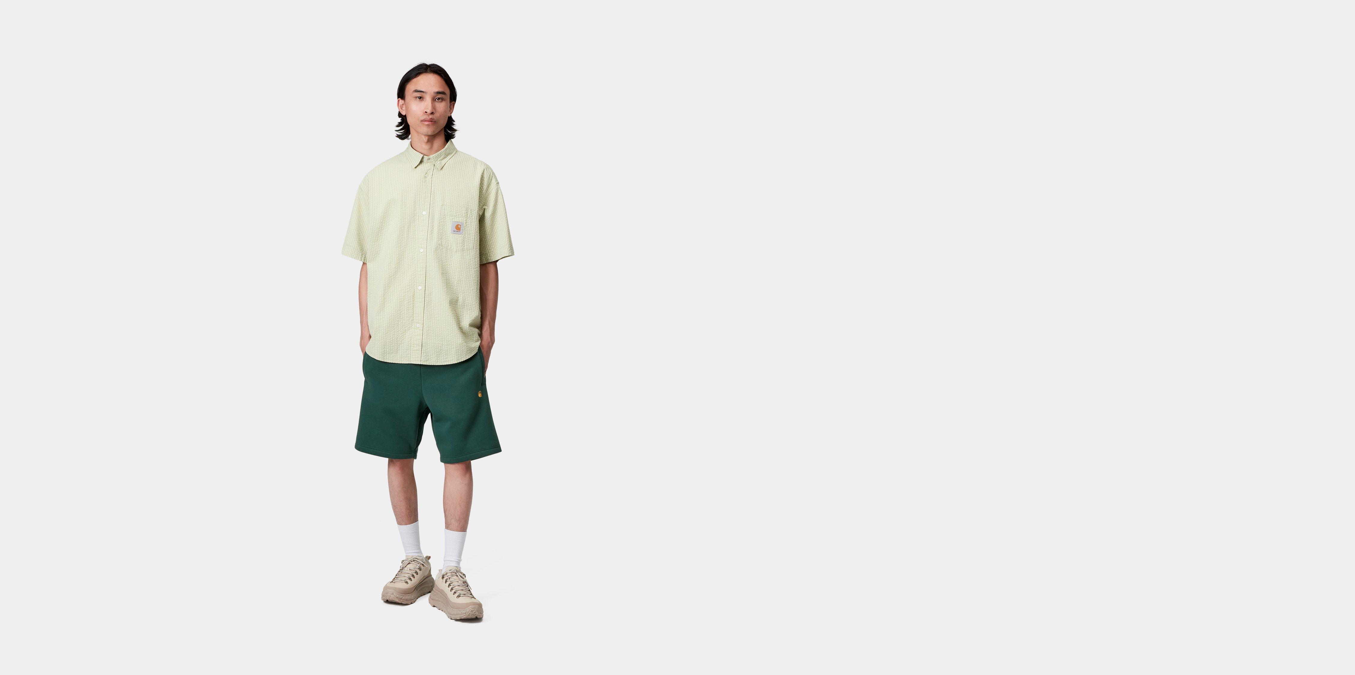 Carhartt WIP Chase Sweat Short in Verde