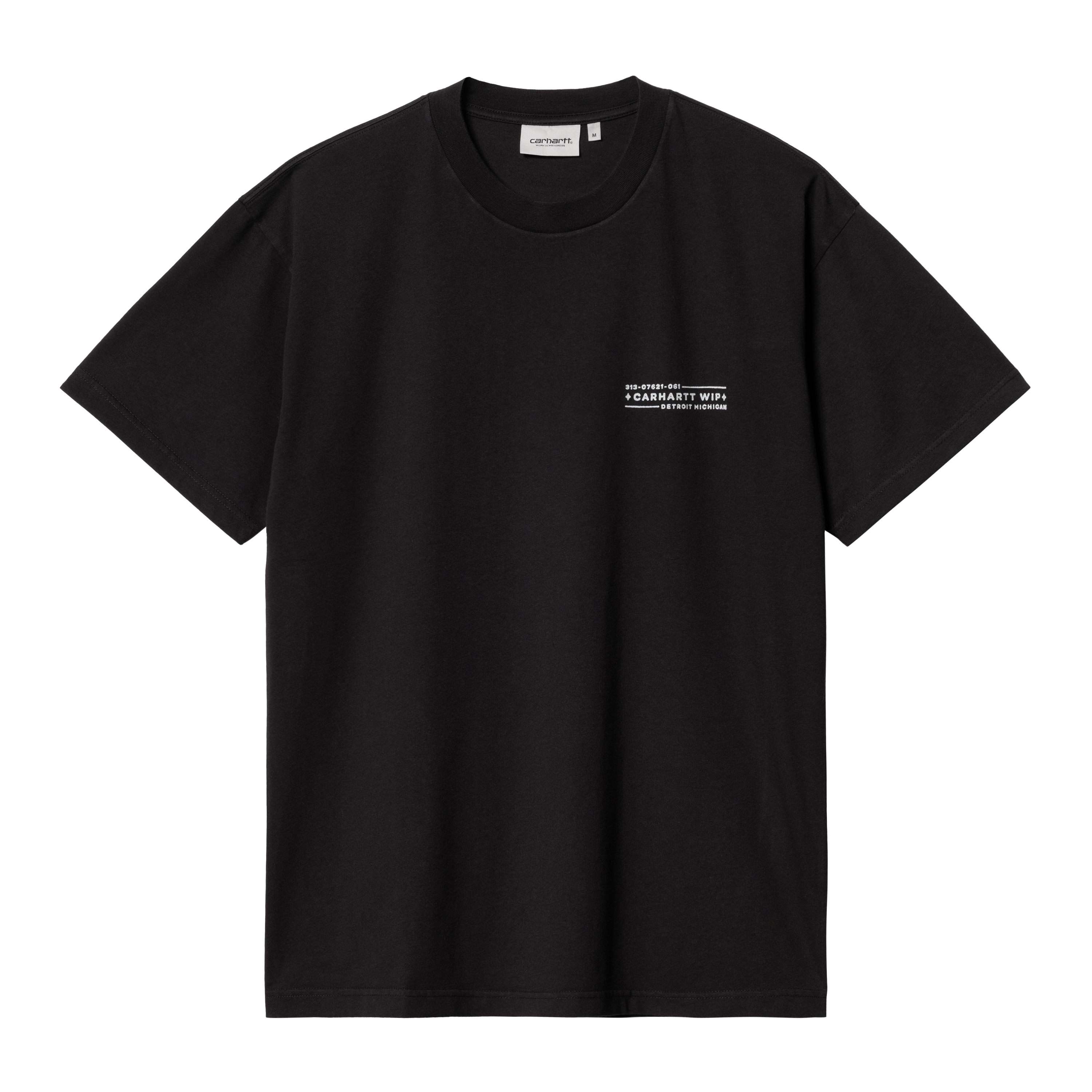 Carhartt WIP Short Sleeve Stamp T-Shirt em Preto